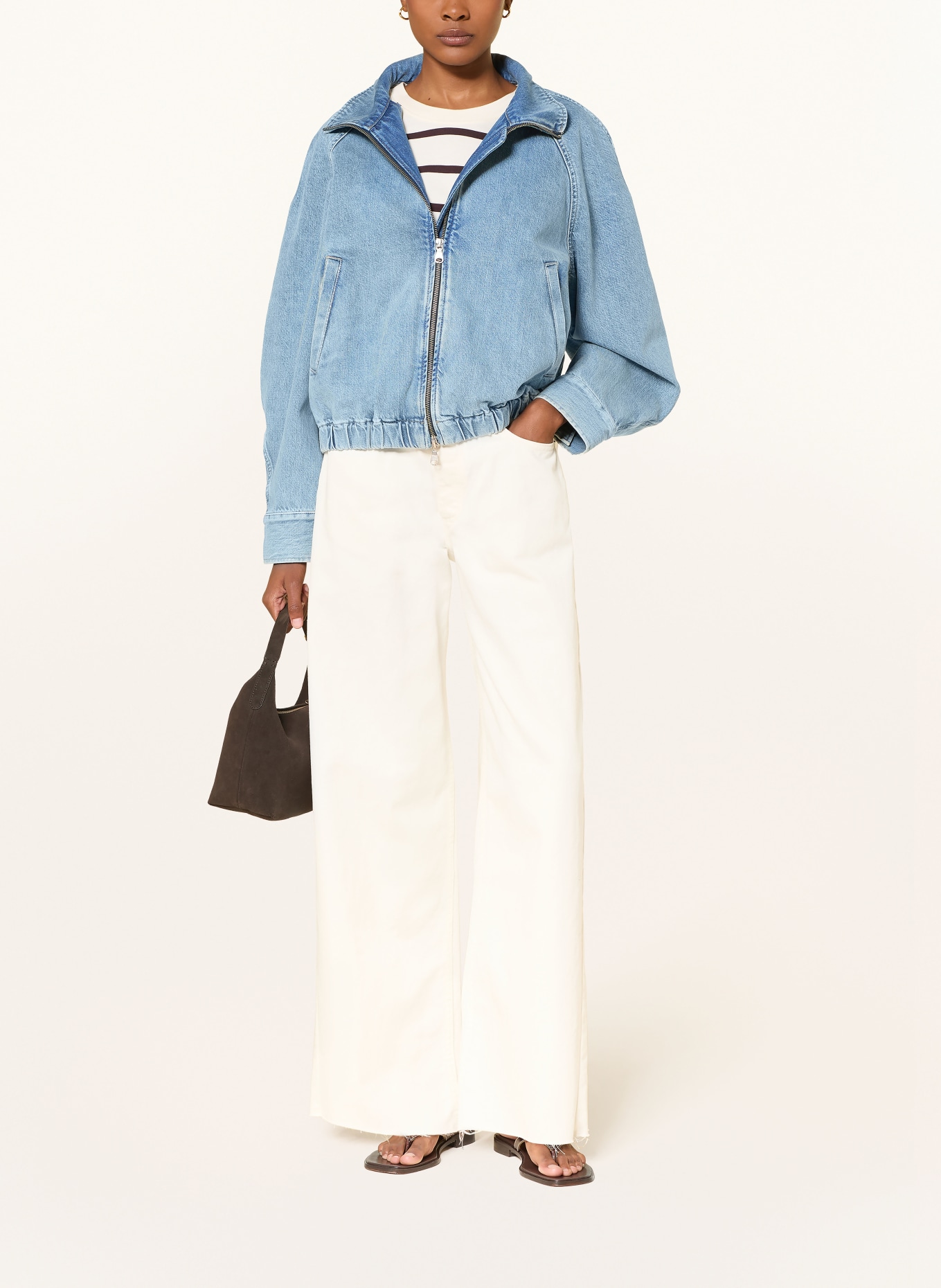 ARKET MILOU Denim Jacket: 001 Denim Blue Medium