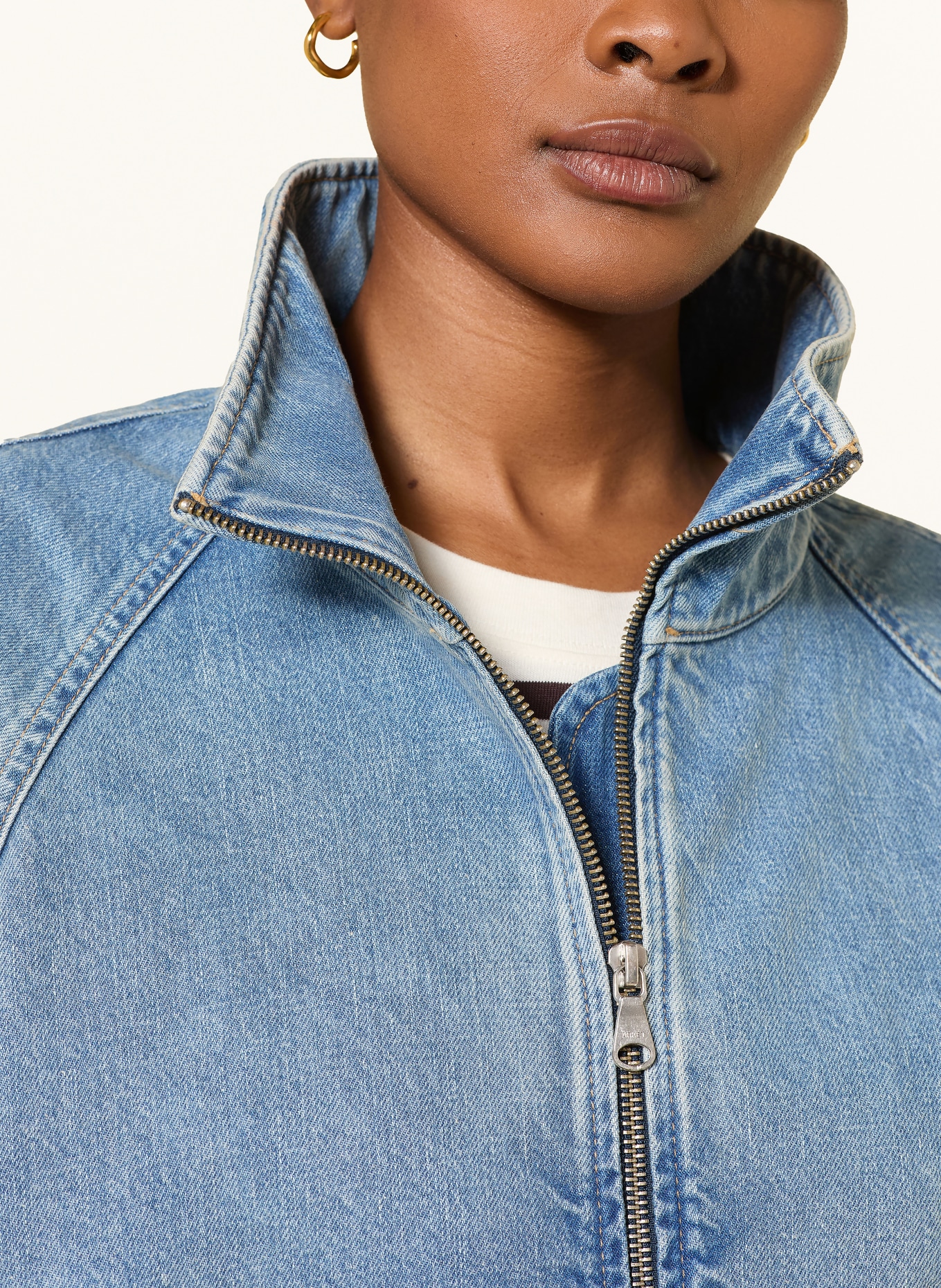 ARKET MILOU Denim Jacket: 001 Denim Blue Medium