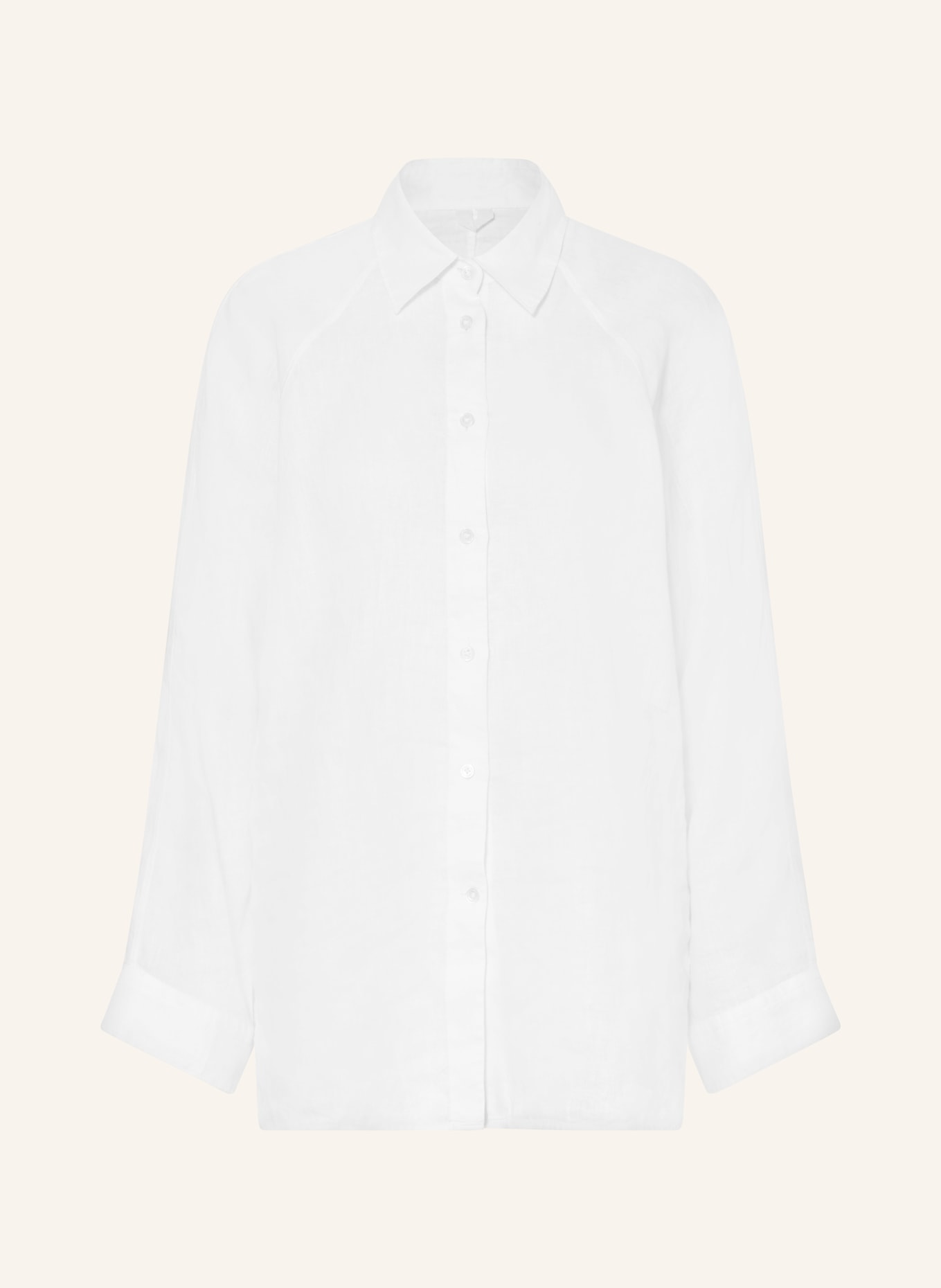 ARKET Linnen blouse: WIT