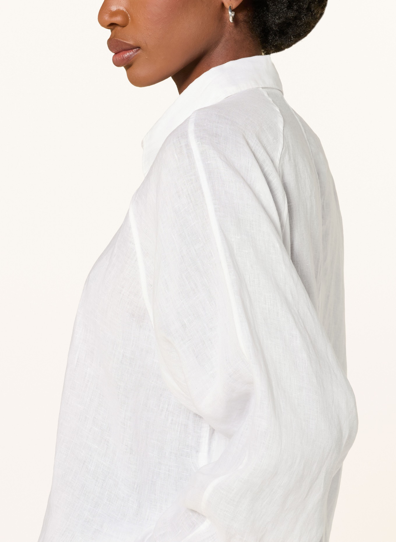 ARKET Linnen blouse: WIT
