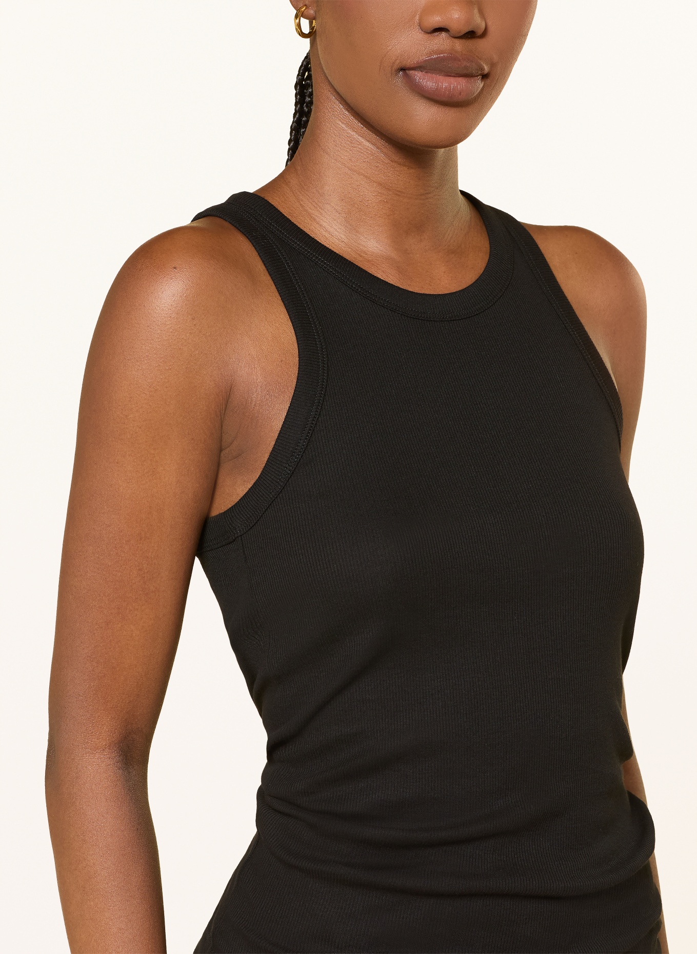 ARKET Top: SCHWARZ
