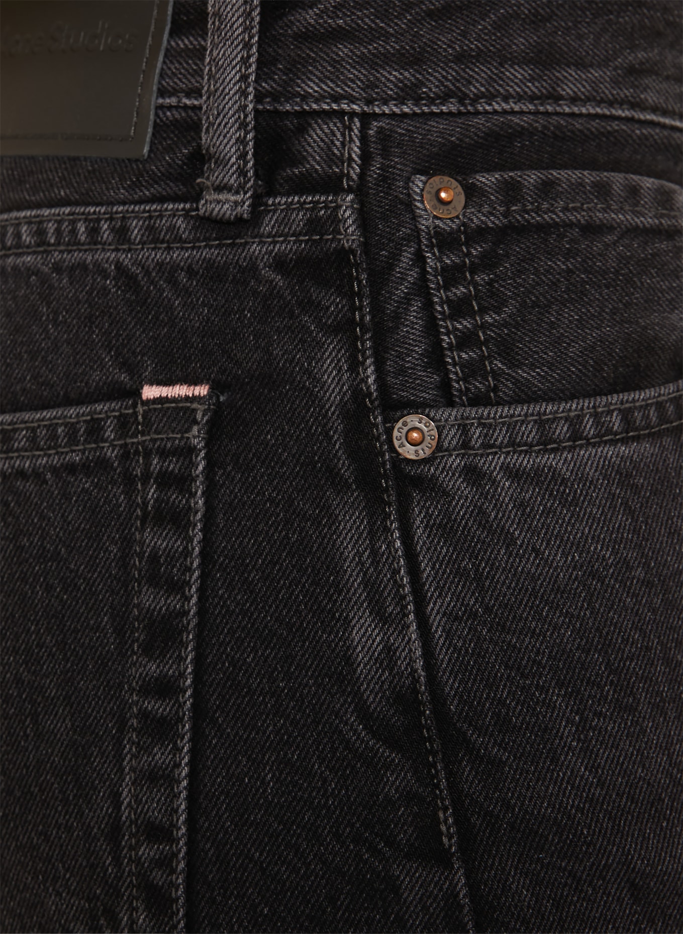 Acne Studios Bootcut jeans: 900 BLACK