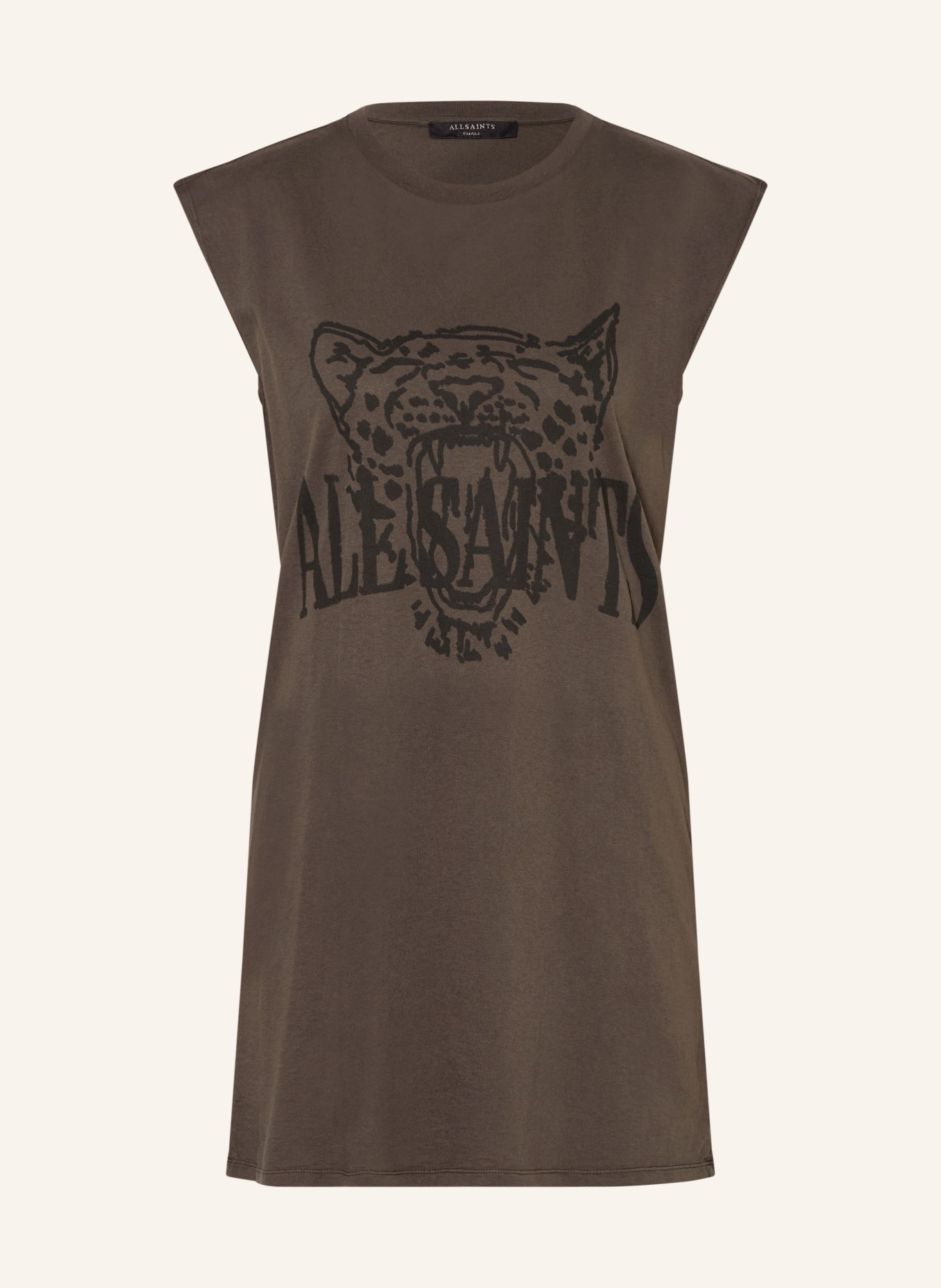ALLSAINTS Jersey Dress WILD BROOKE: DARK GRAY