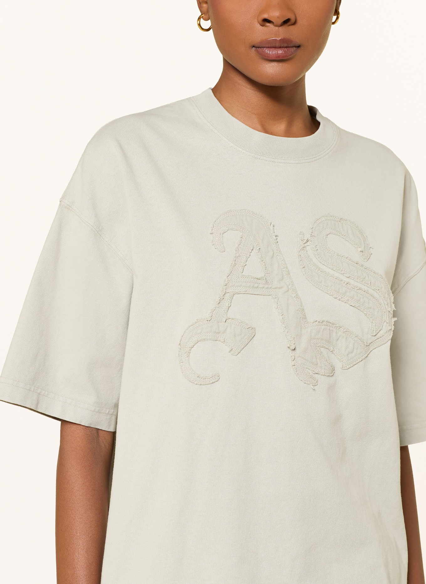 ALLSAINTS T-Shirt INSIGNIA ETTA: HELLGRÜN