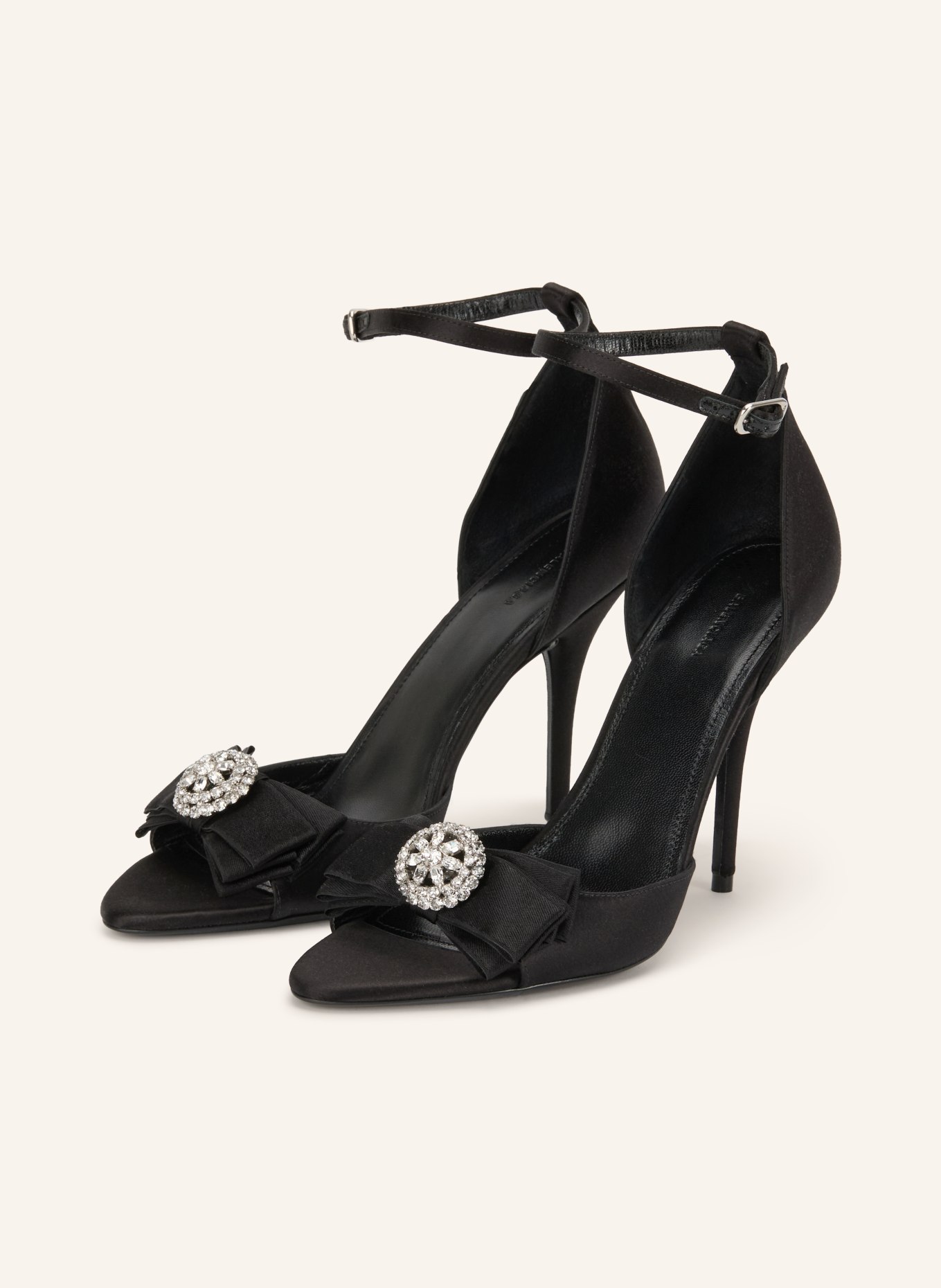 BALENCIAGA Sandales PALAZZO: NOIR