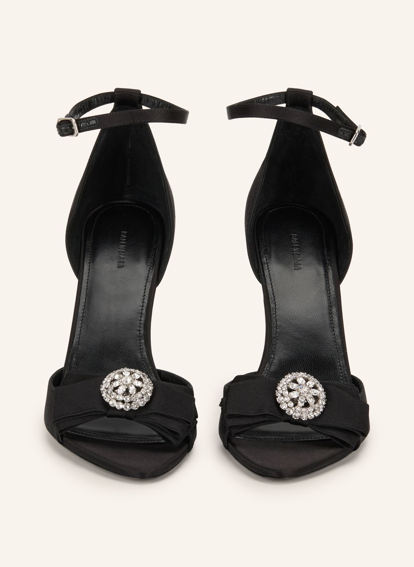 BALENCIAGA Sandales PALAZZO: NOIR