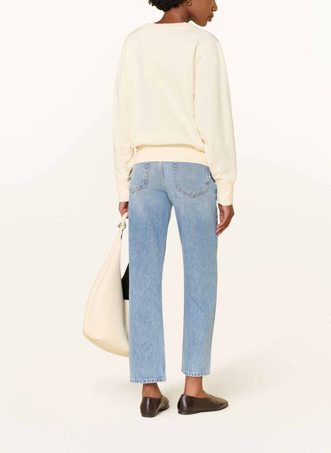 ANINE BING Straight Jeans KATE: ARBOR BLUE ARBOR BLUE