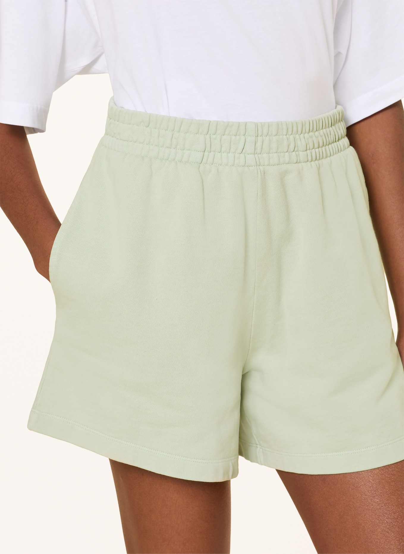 ANINE BING Sweatshorts KAM: LJUSGRÖN