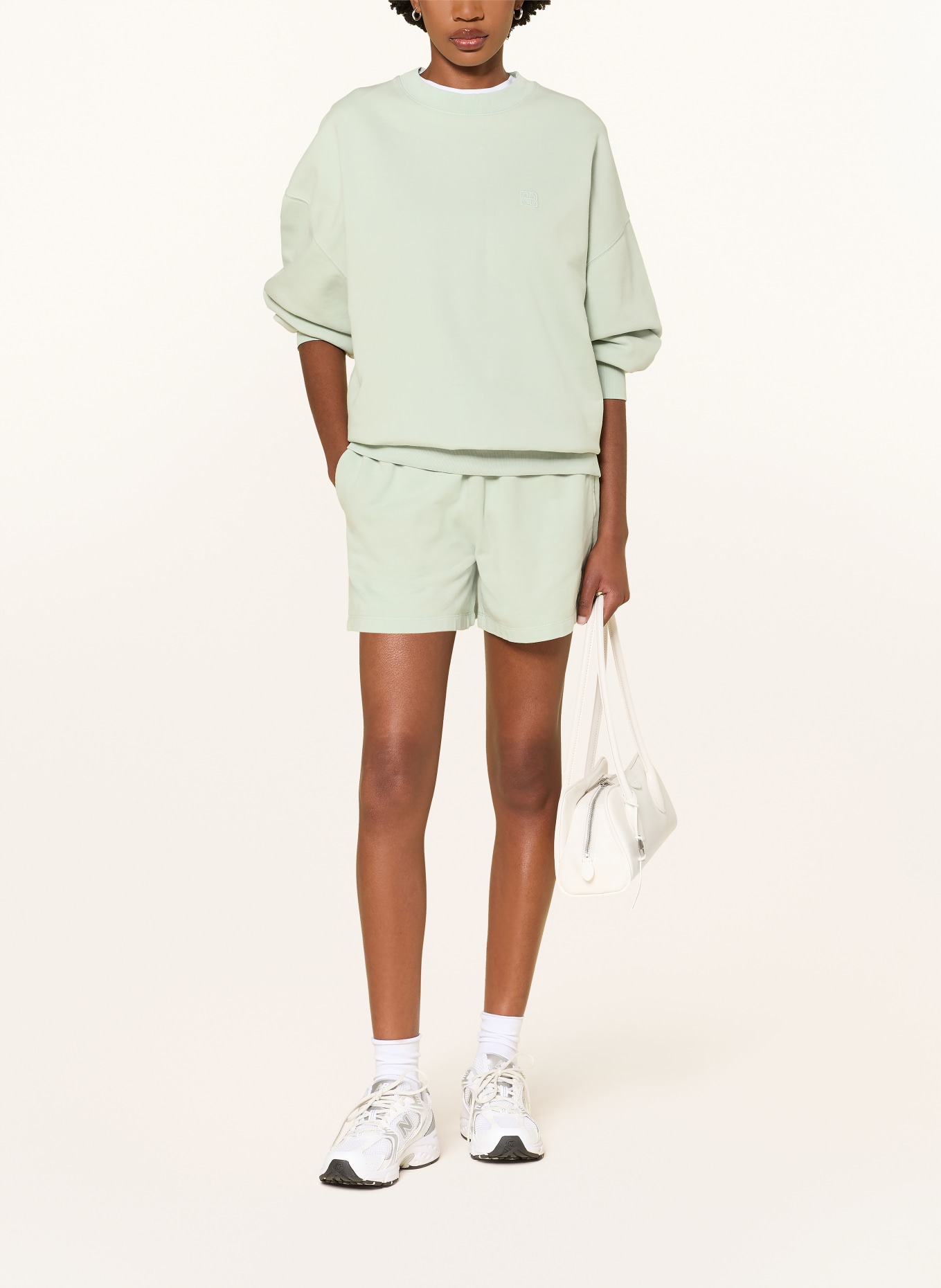 ANINE BING Sweatshirt MILES: LYSEGRØN
