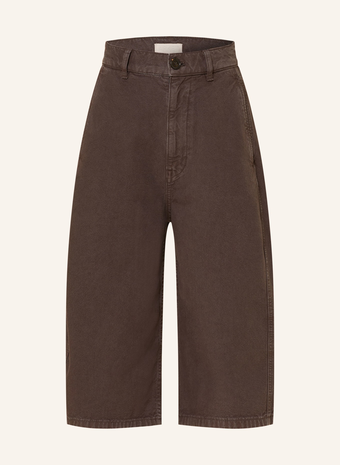 ARKET Korte broeken: MARRON FONCÉ