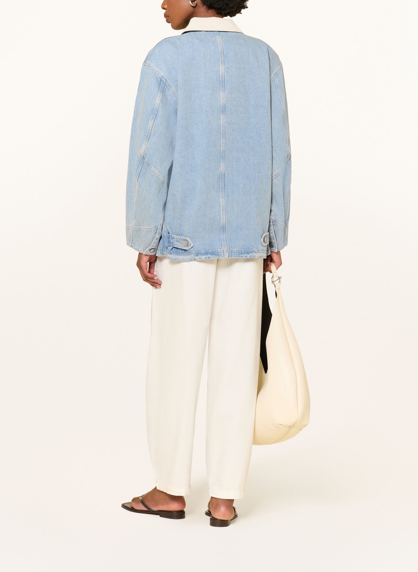 ARKET KIAN Denim Jacket: 001 DENIM BLUE