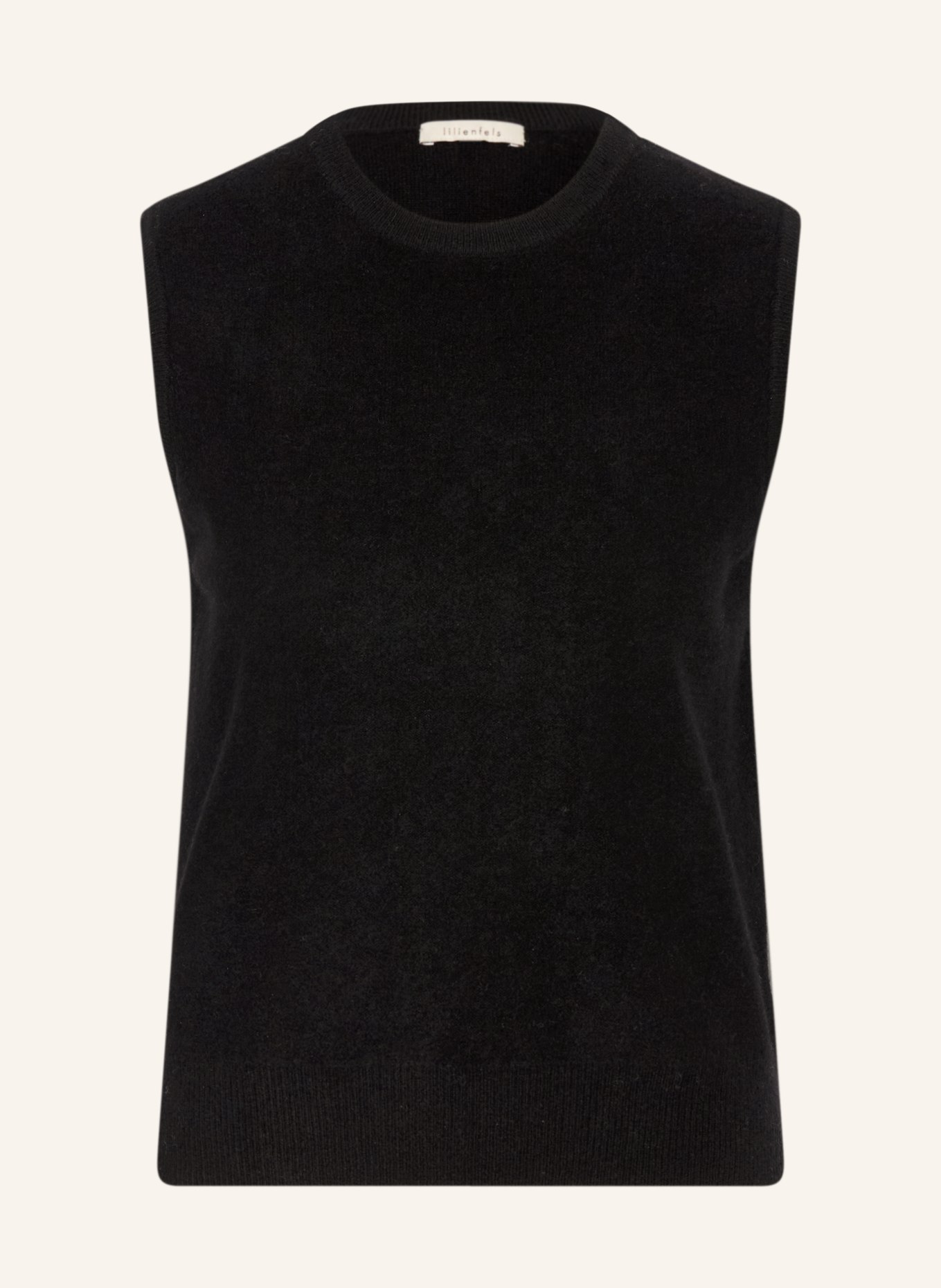 lilienfels Pullunder mit Cashmere: SCHWARZ