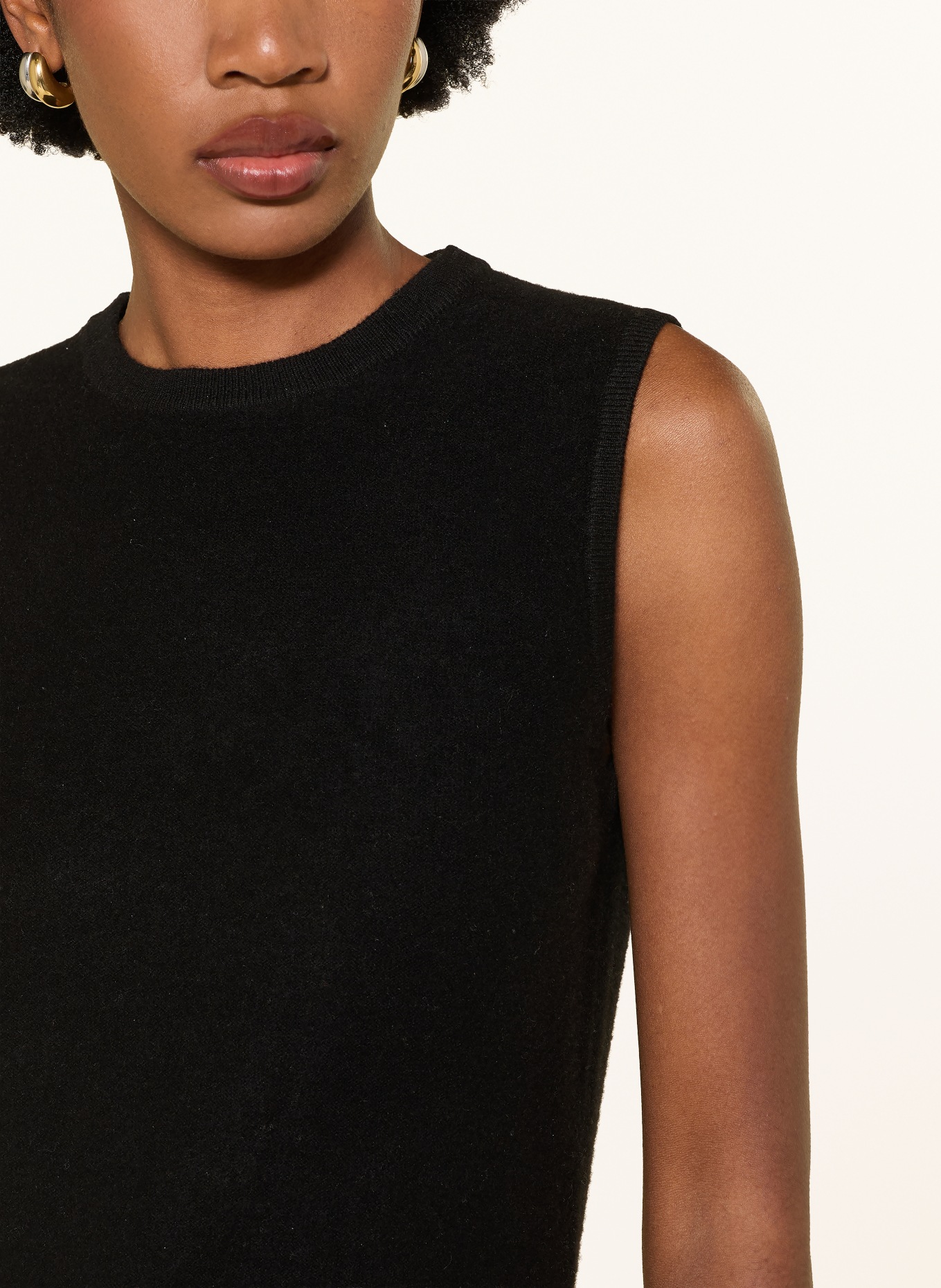 lilienfels Pullunder mit Cashmere: SCHWARZ