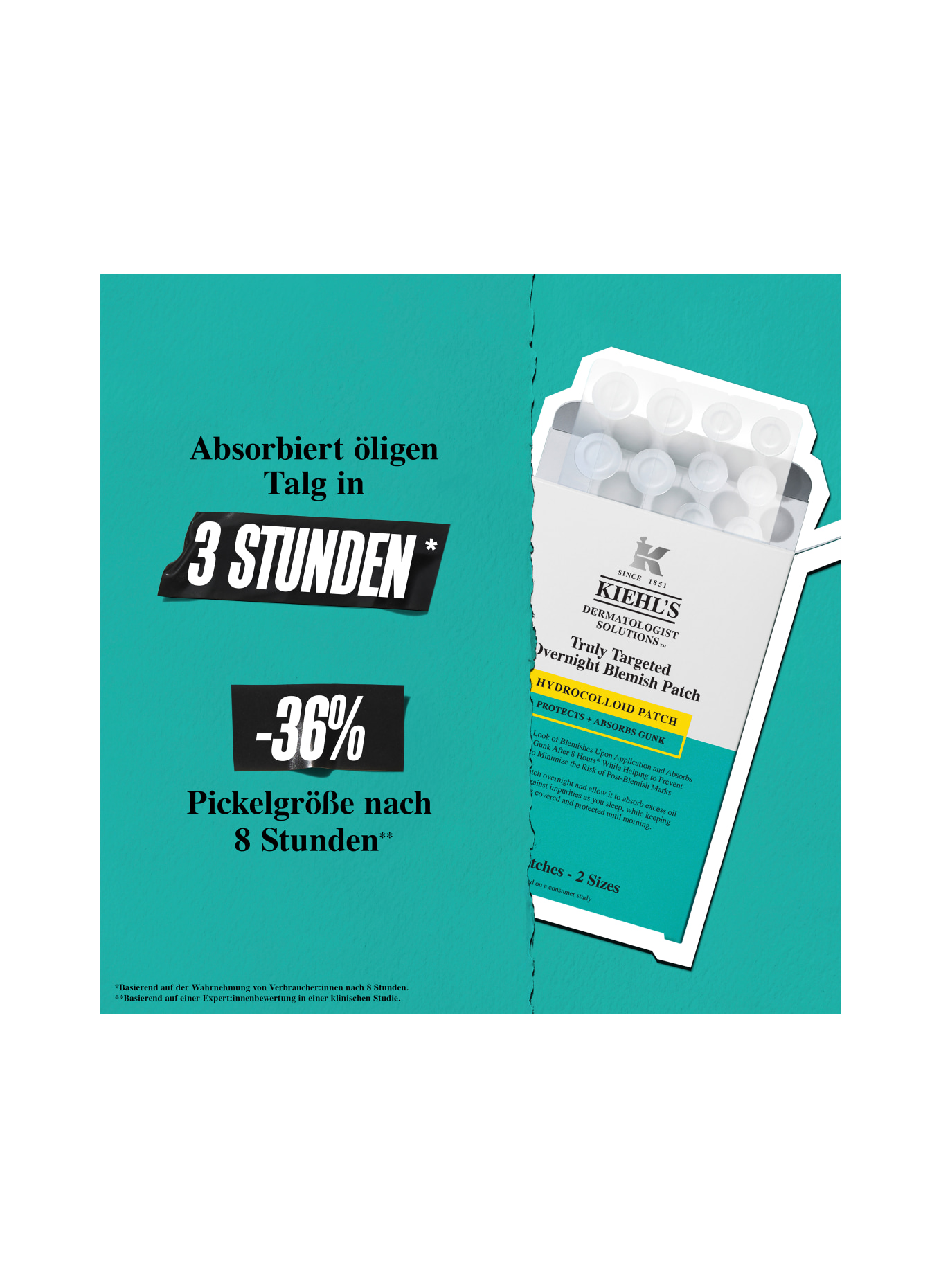 Kiehl's TRULY TARGETED OVERNIGHT ACNE PATCH