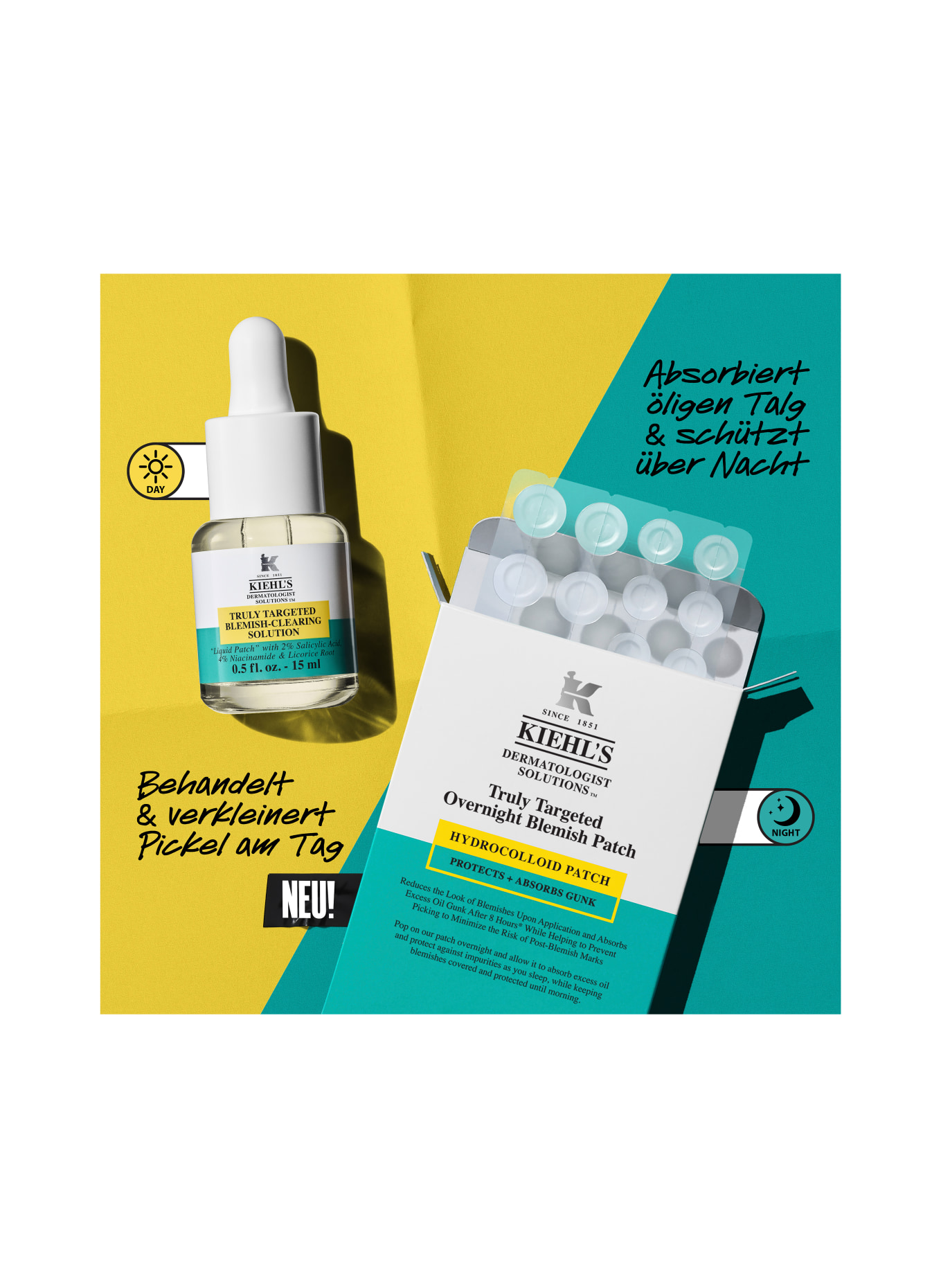 Kiehl's TRULY TARGETED OVERNIGHT ACNE PATCH
