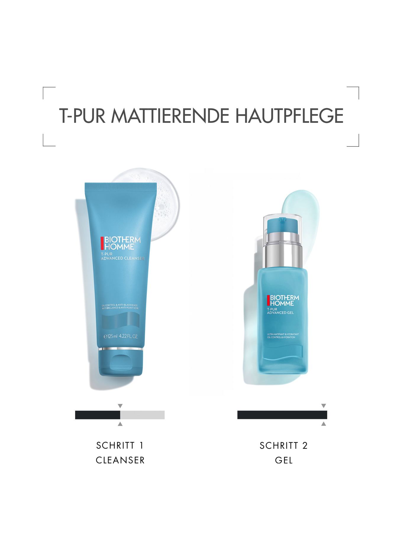 BIOTHERM HOMME T-PUR ADVANCED CLEANSER
