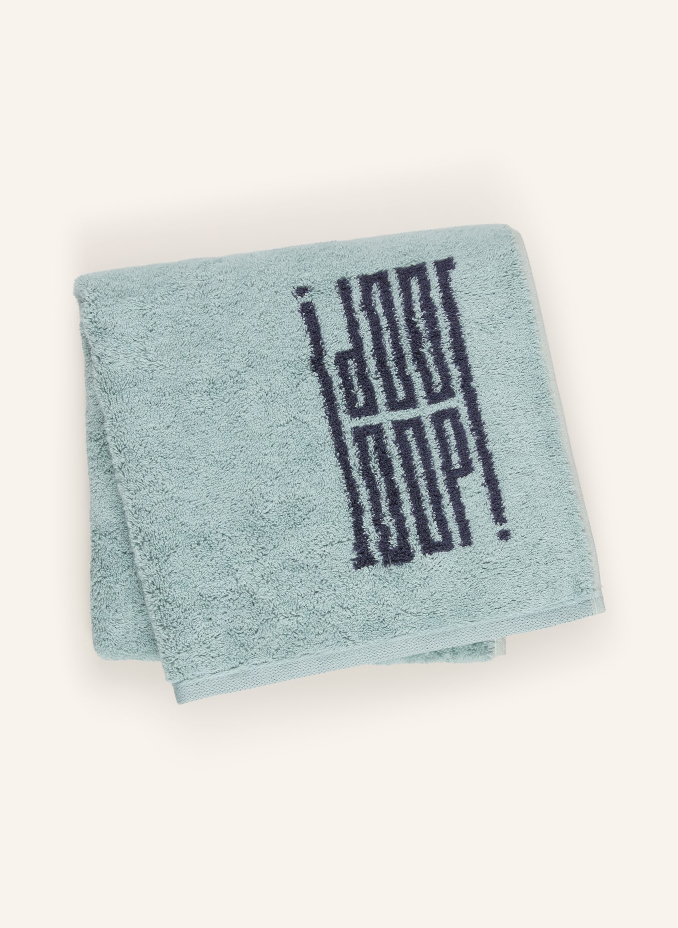 JOOP! Handtuch: HELLBLAU / DUNKELGRAU