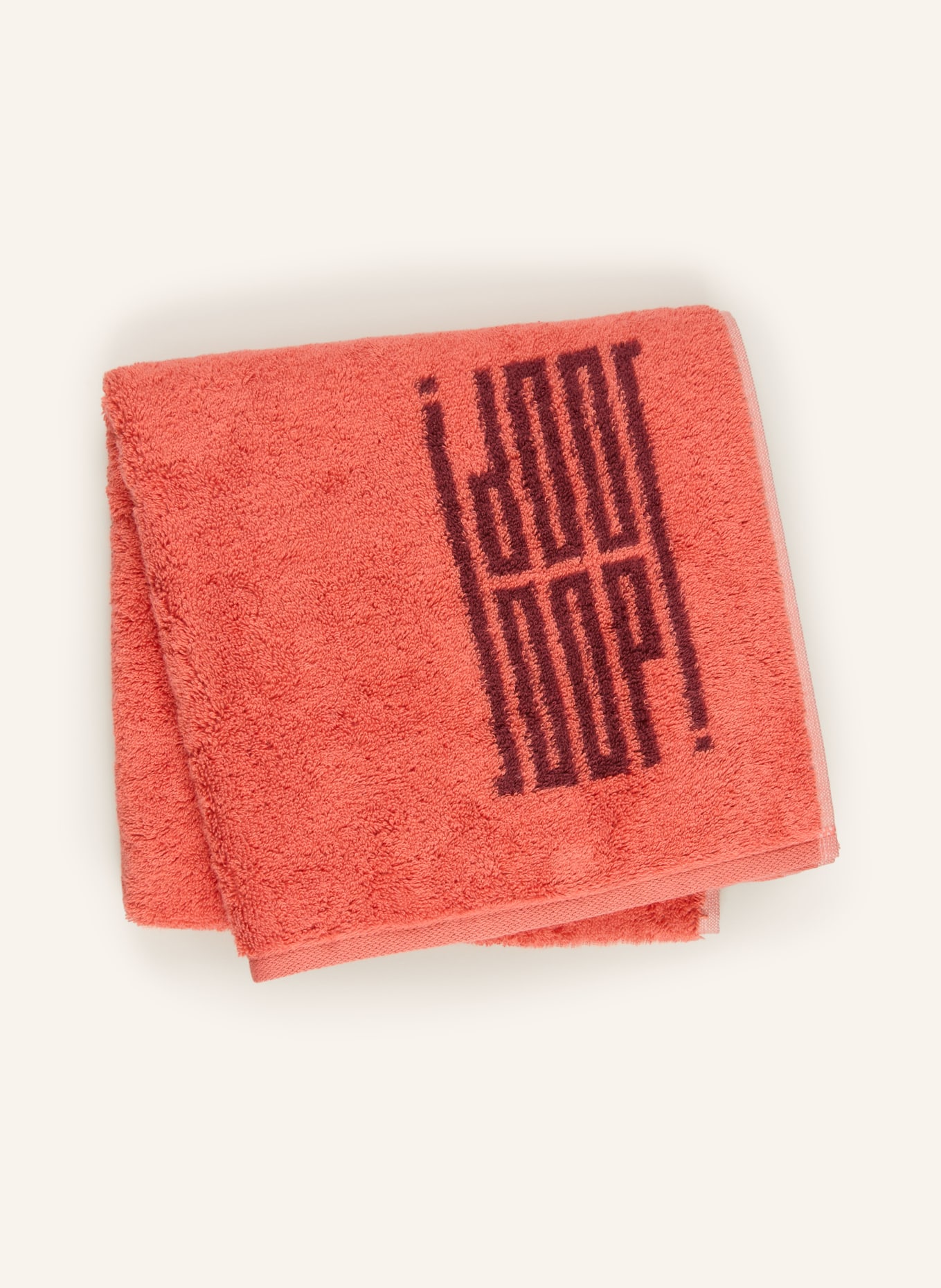 JOOP! Handtuch: HELLROT / DUNKELROT