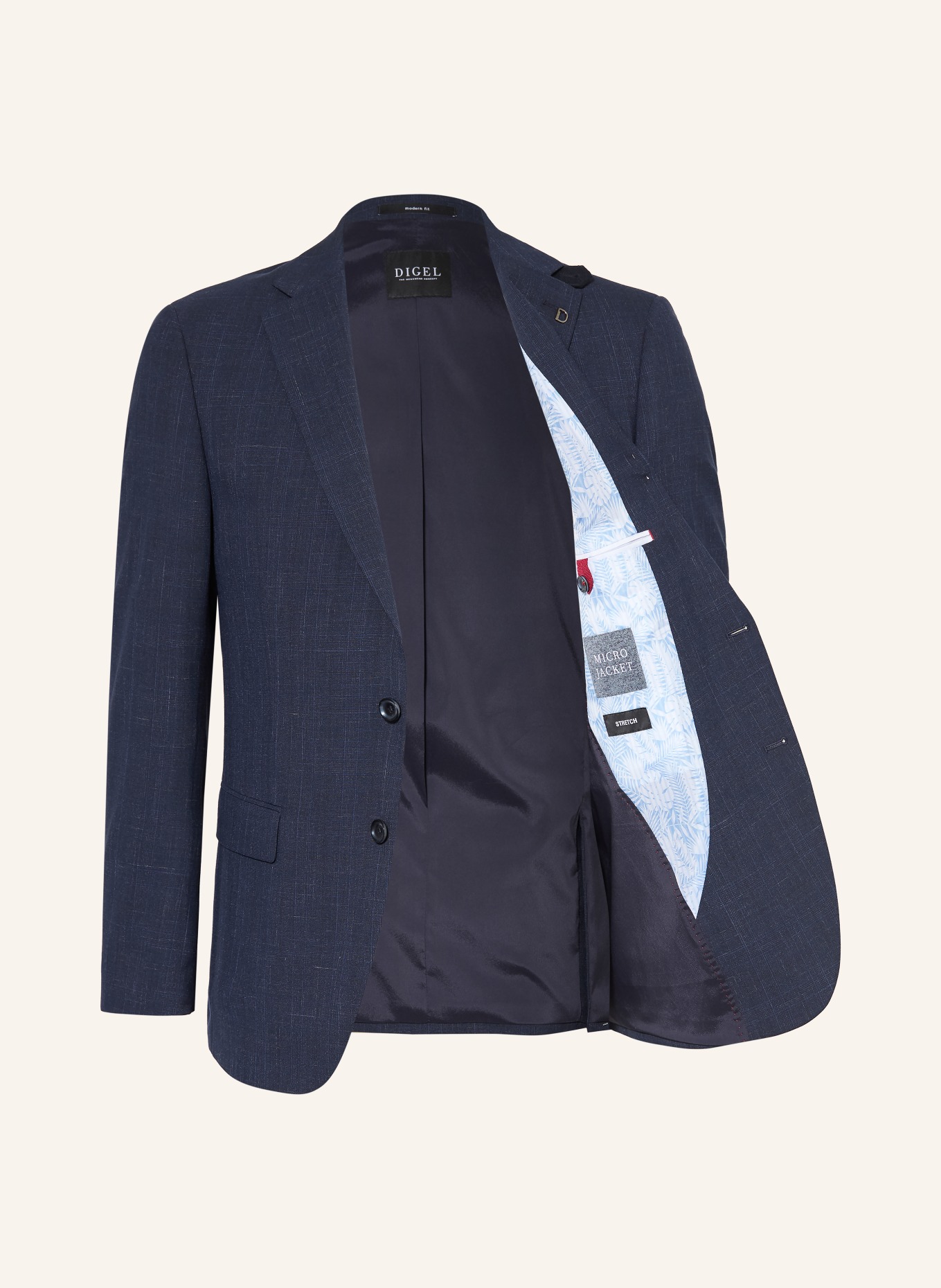 DIGEL Jakke EZZO Modern Fit: 21 BLAU