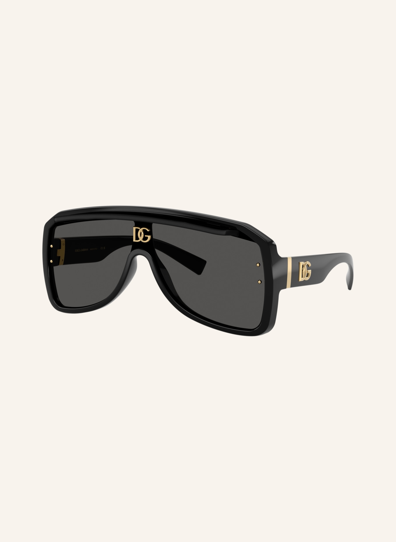 DOLCE & GABBANA Sonnenbrille DG6205: SCHWARZ/ DUNKELGRAU