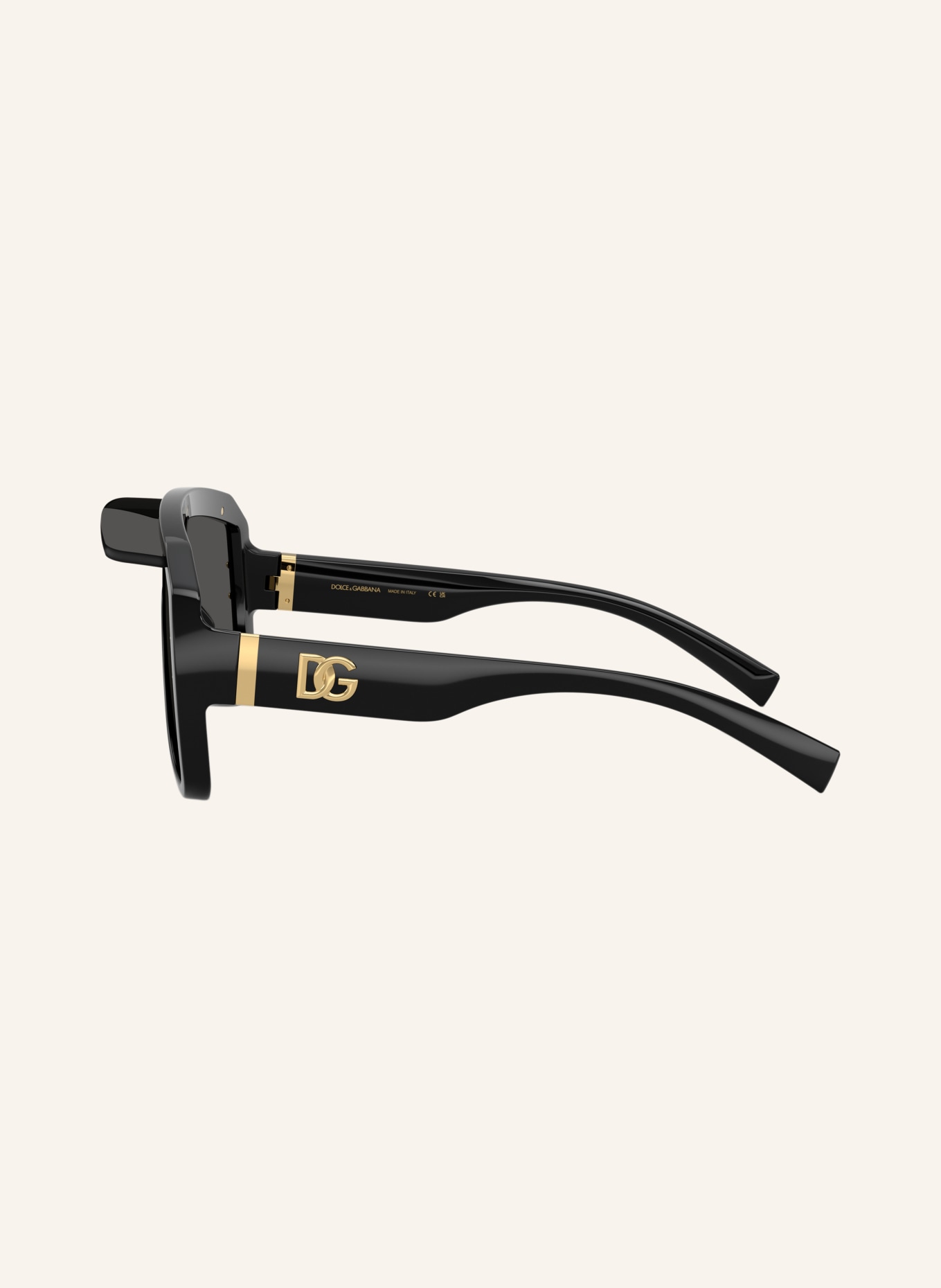 DOLCE & GABBANA Sonnenbrille DG6205: SCHWARZ/ DUNKELGRAU