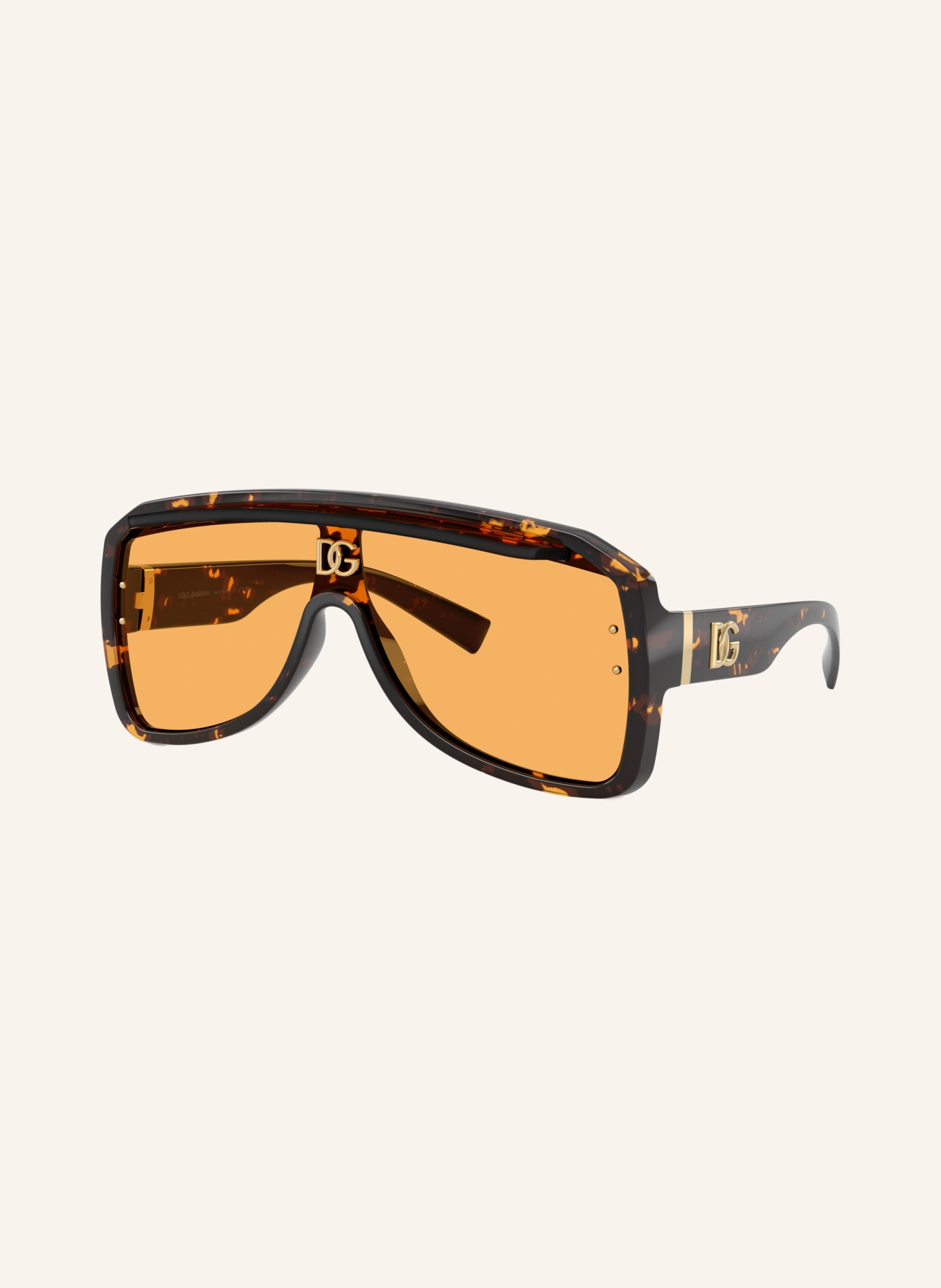 DOLCE & GABBANA Solbriller DG6205: HAVANA/ MØRKEGUL