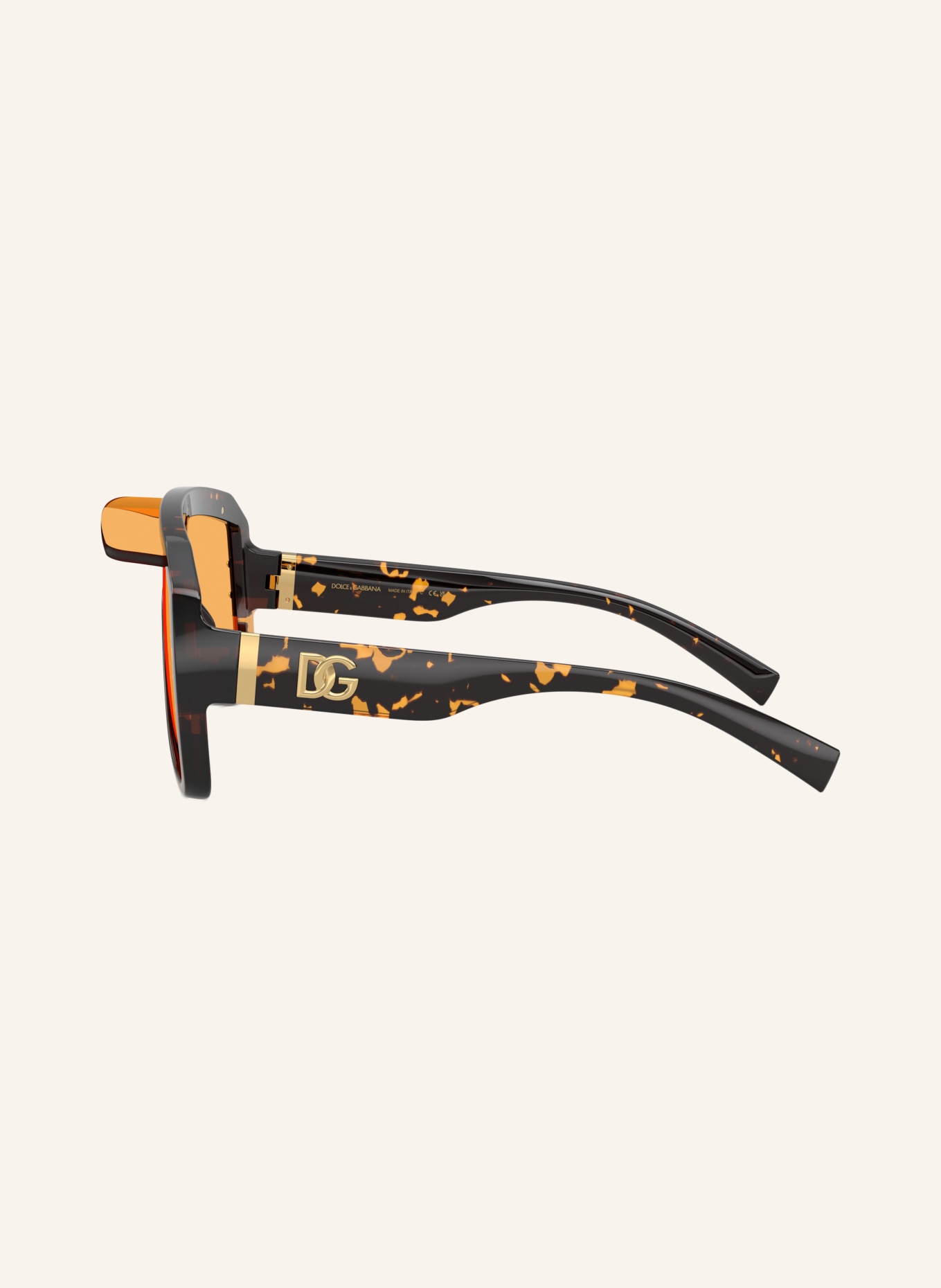 DOLCE & GABBANA Solbriller DG6205: HAVANA/ MØRKEGUL