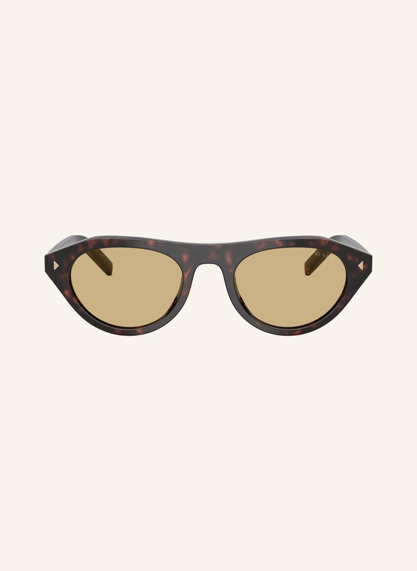 PRADA PR B15SF Sunglasses: HAVANA/ LIGHT BROWN