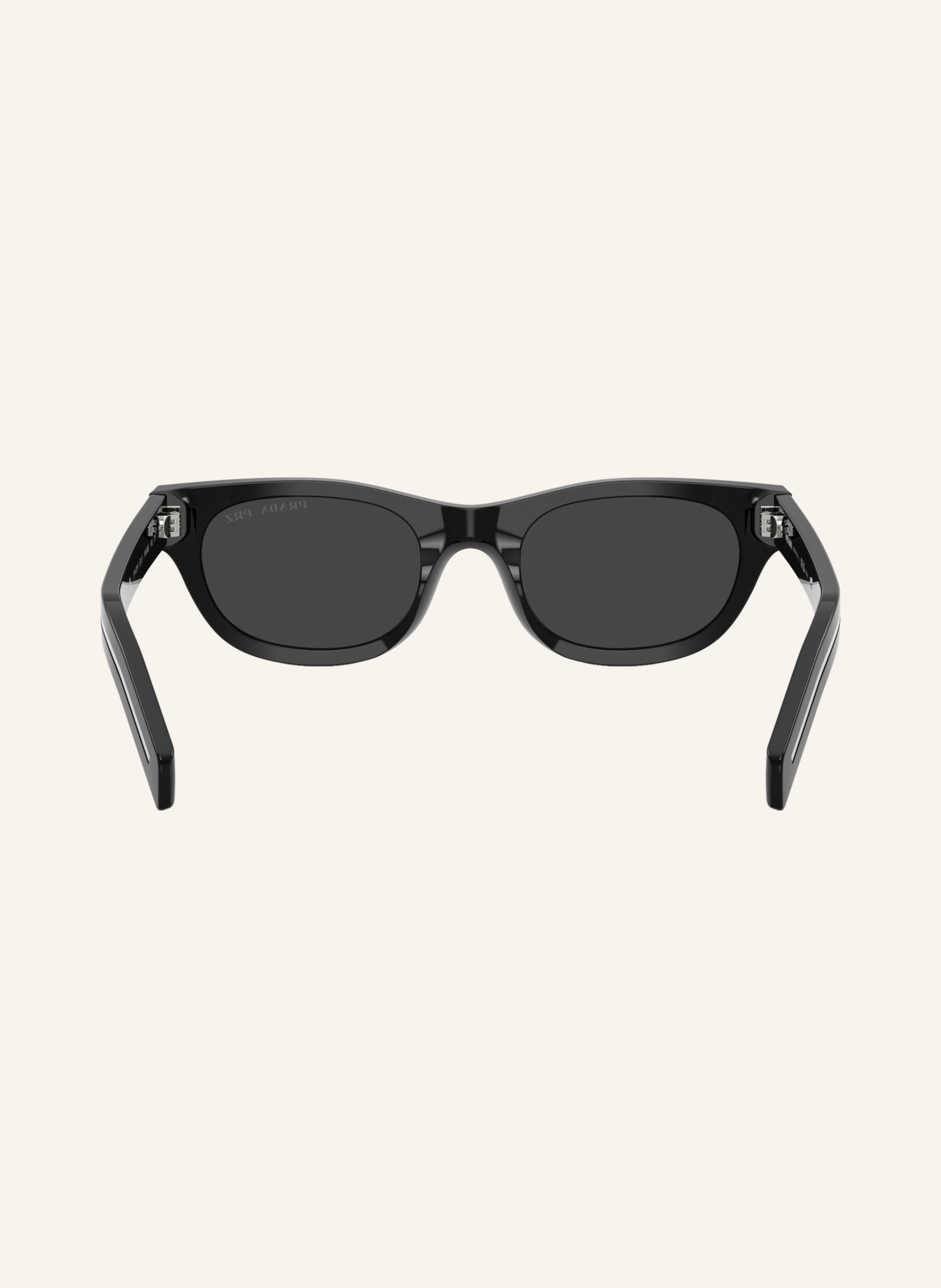 PRADA Zonnebril PR C09SF: ZWART / ZWART