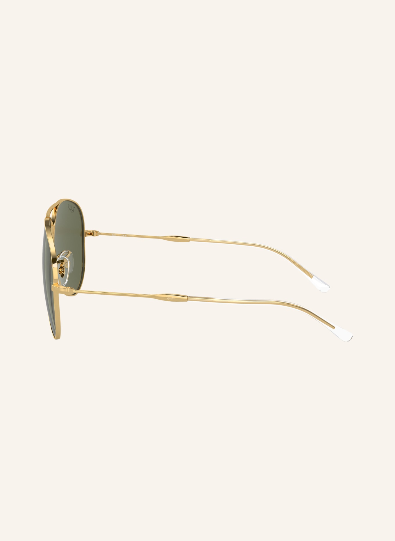 Ray-Ban Sunglasses RB3825: GOLD/GREEN POLARIZED