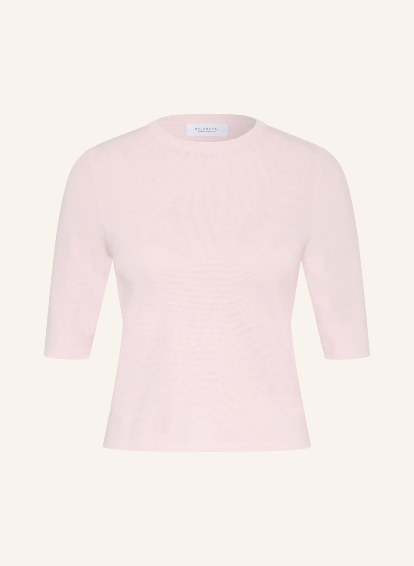 Rich & Royal Strickshirt: HELLROSA