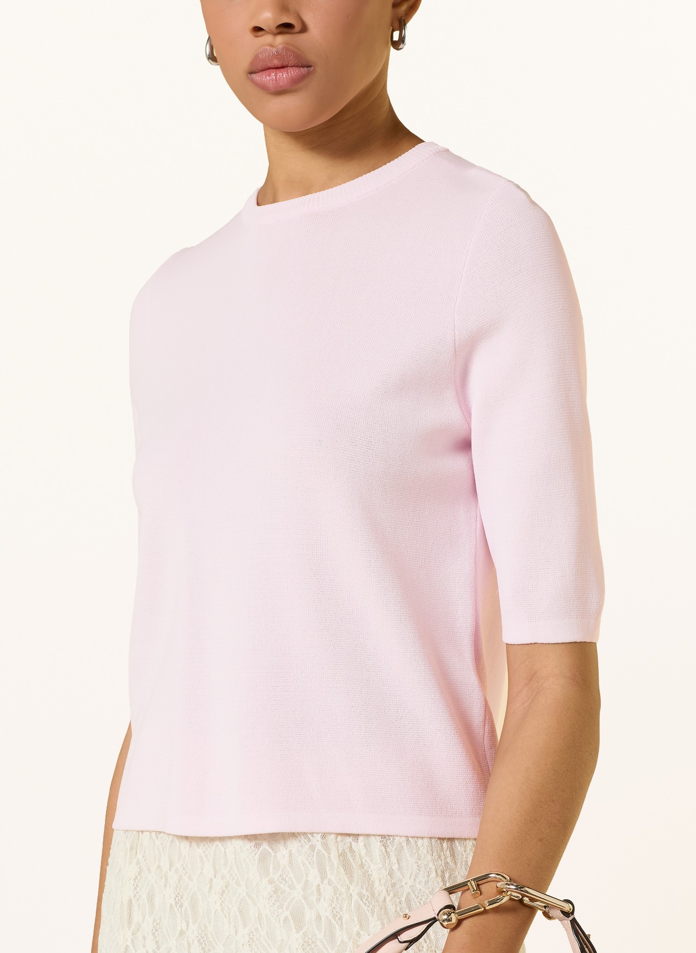 Rich & Royal Strickshirt: HELLROSA