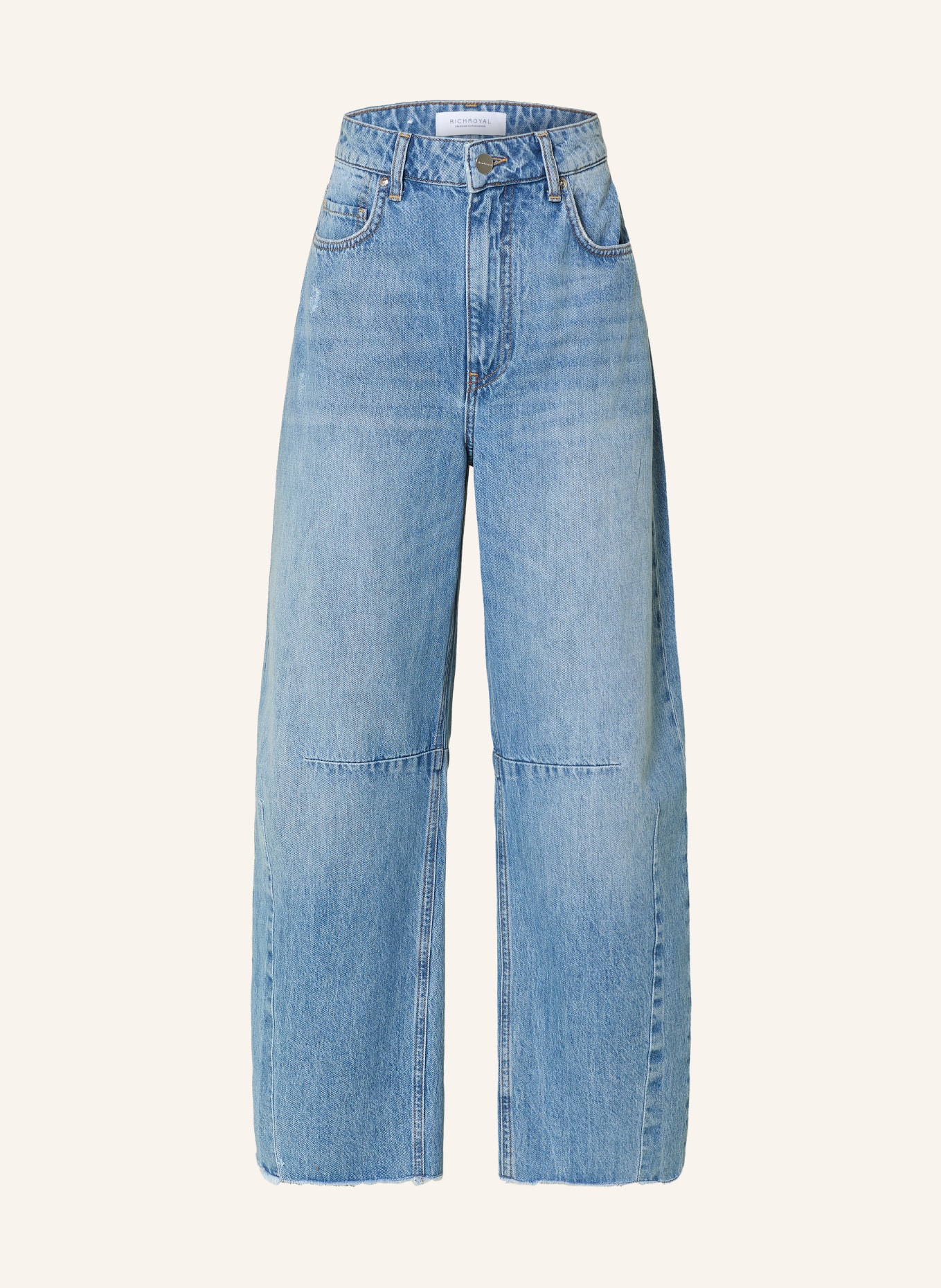 Rich & Royal Barrel Jeans: 700 DENIM BLUE