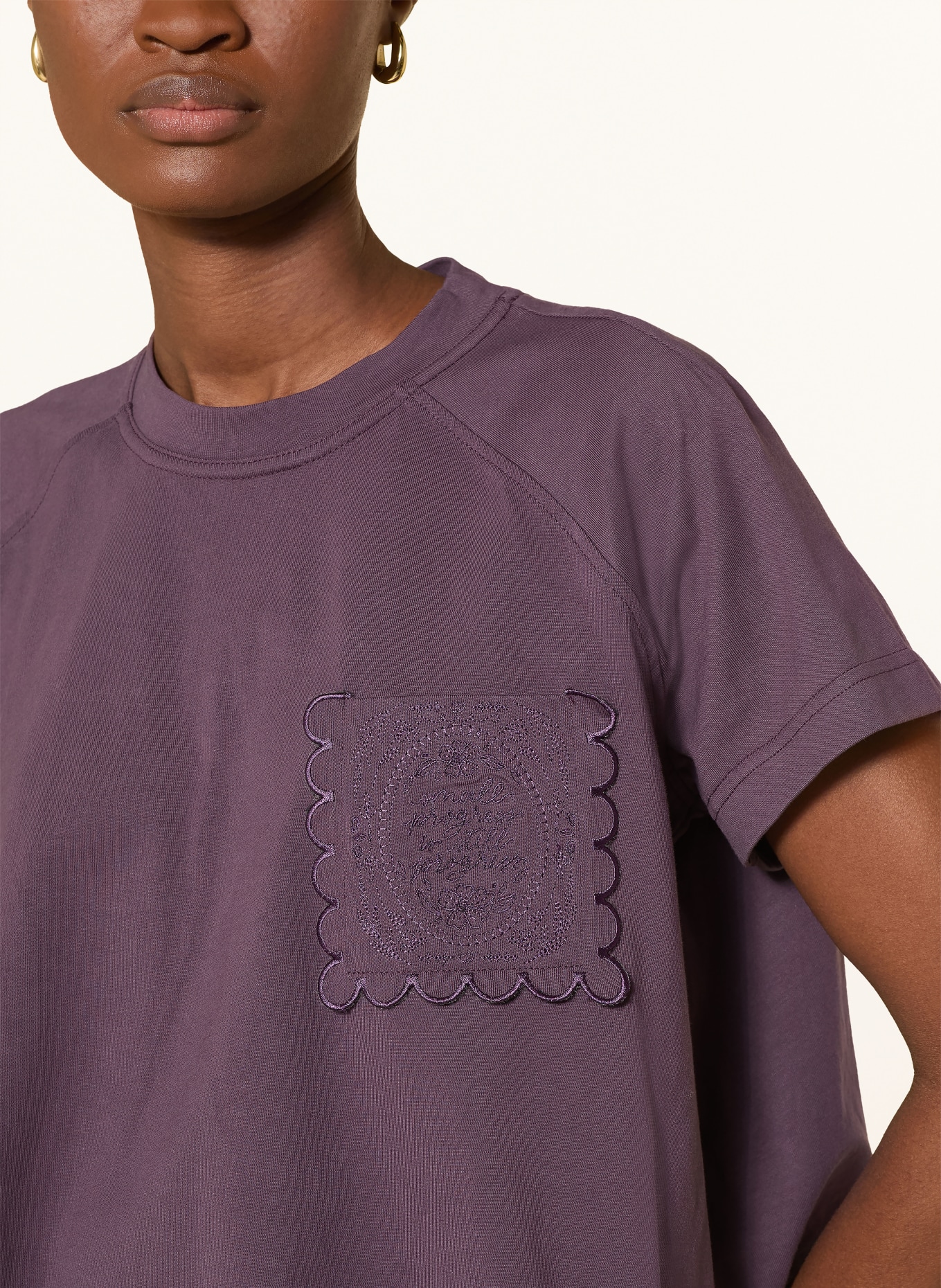Rich & Royal T-shirt: LILA