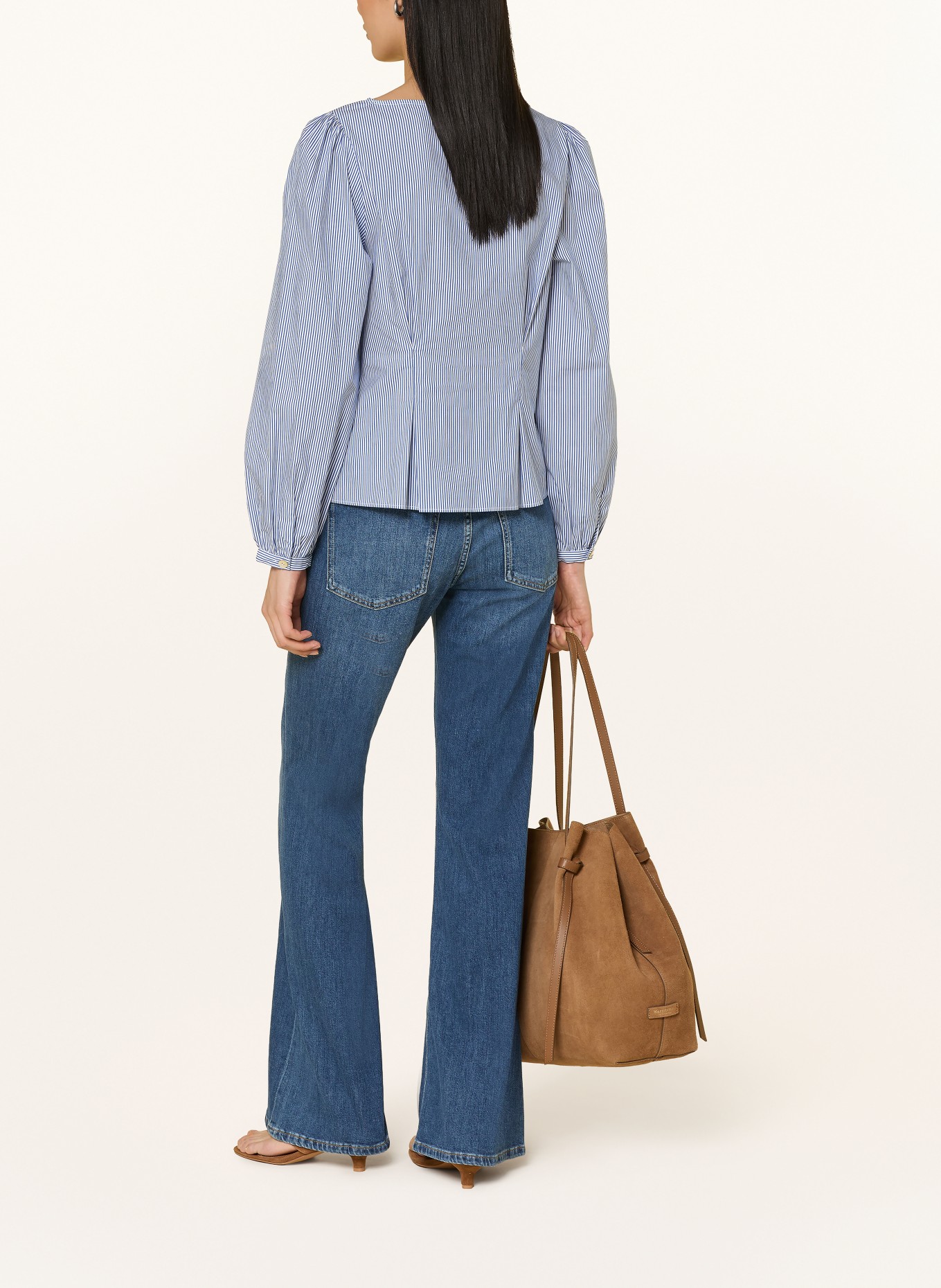 Rich & Royal Flared jeans: 700 DENIM BLUE