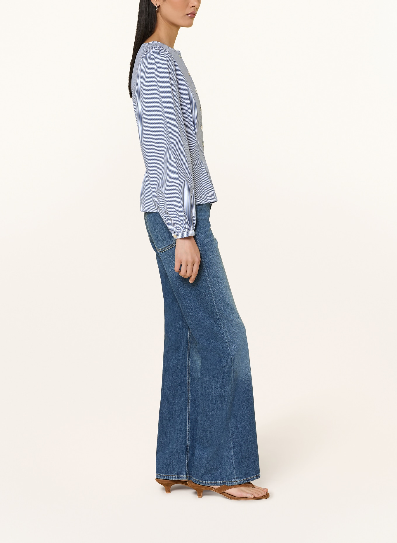 Rich & Royal Flared jeans: 700 DENIM BLUE