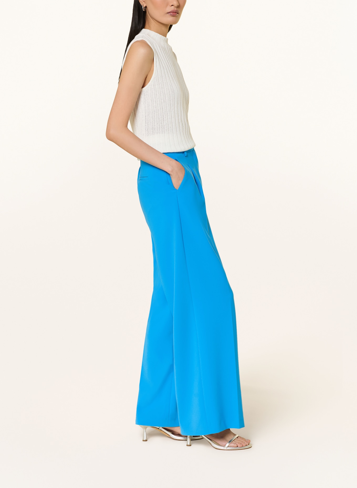 Rich & Royal Marlene pants: TURQUOISE