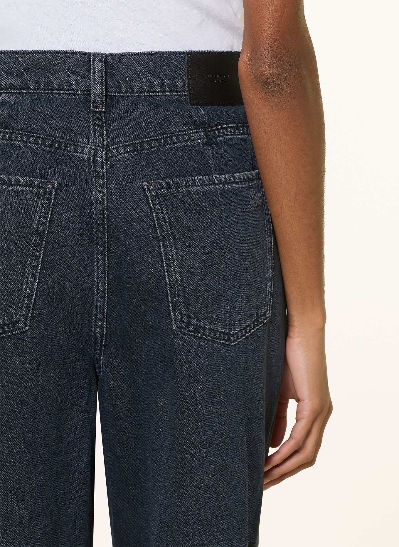 Rich & Royal Barrel-jeans: 900 DENIM BLACK
