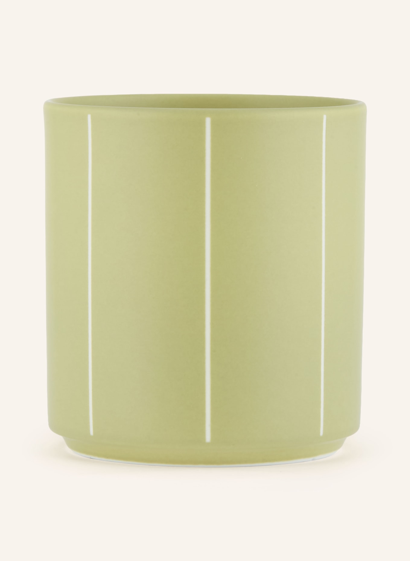 DESIGN LETTERS NORDIC PYJAMAS Mug: LIGHT GREEN / WHITE