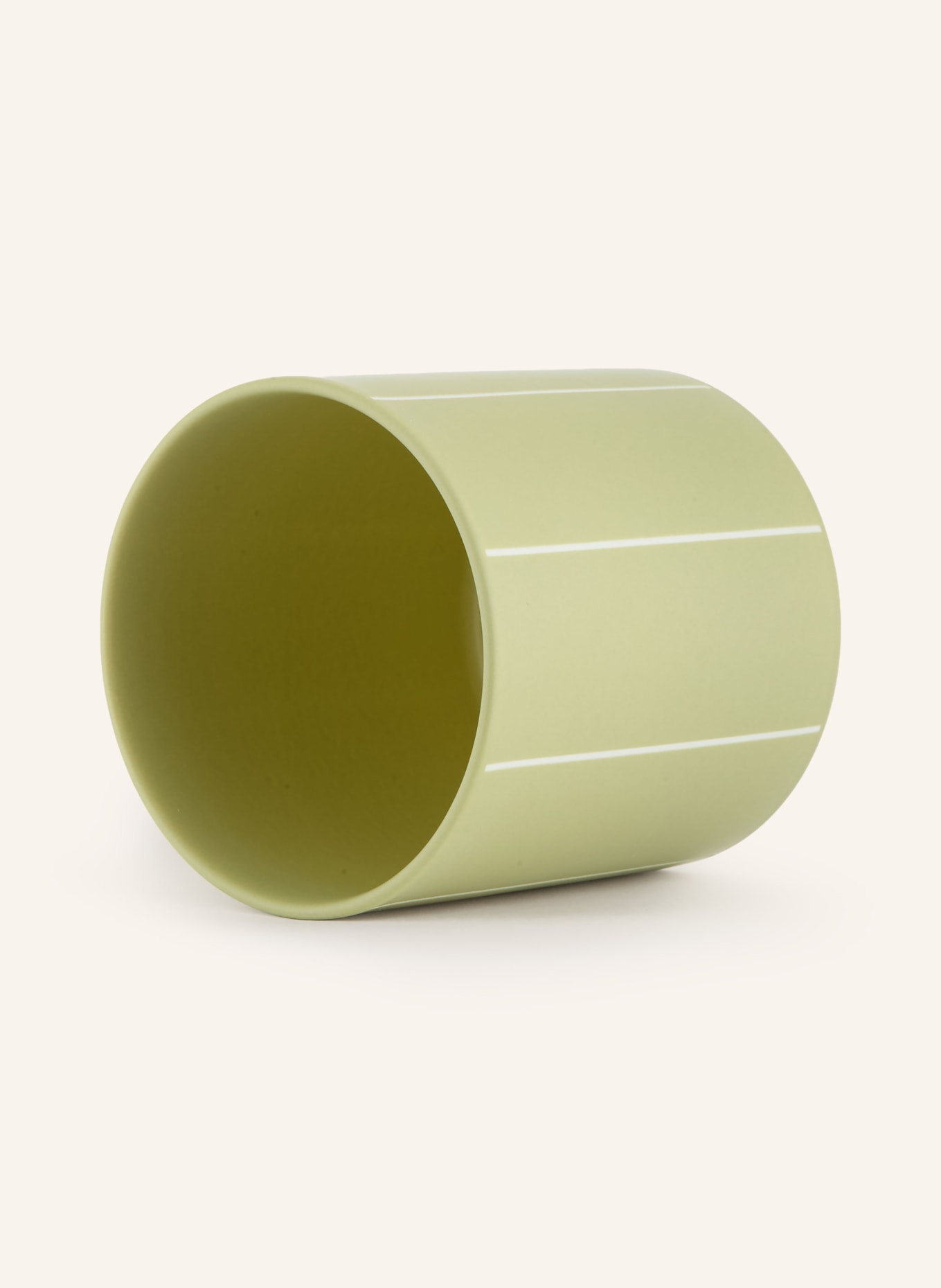 DESIGN LETTERS NORDIC PYJAMAS Mug: LIGHT GREEN / WHITE