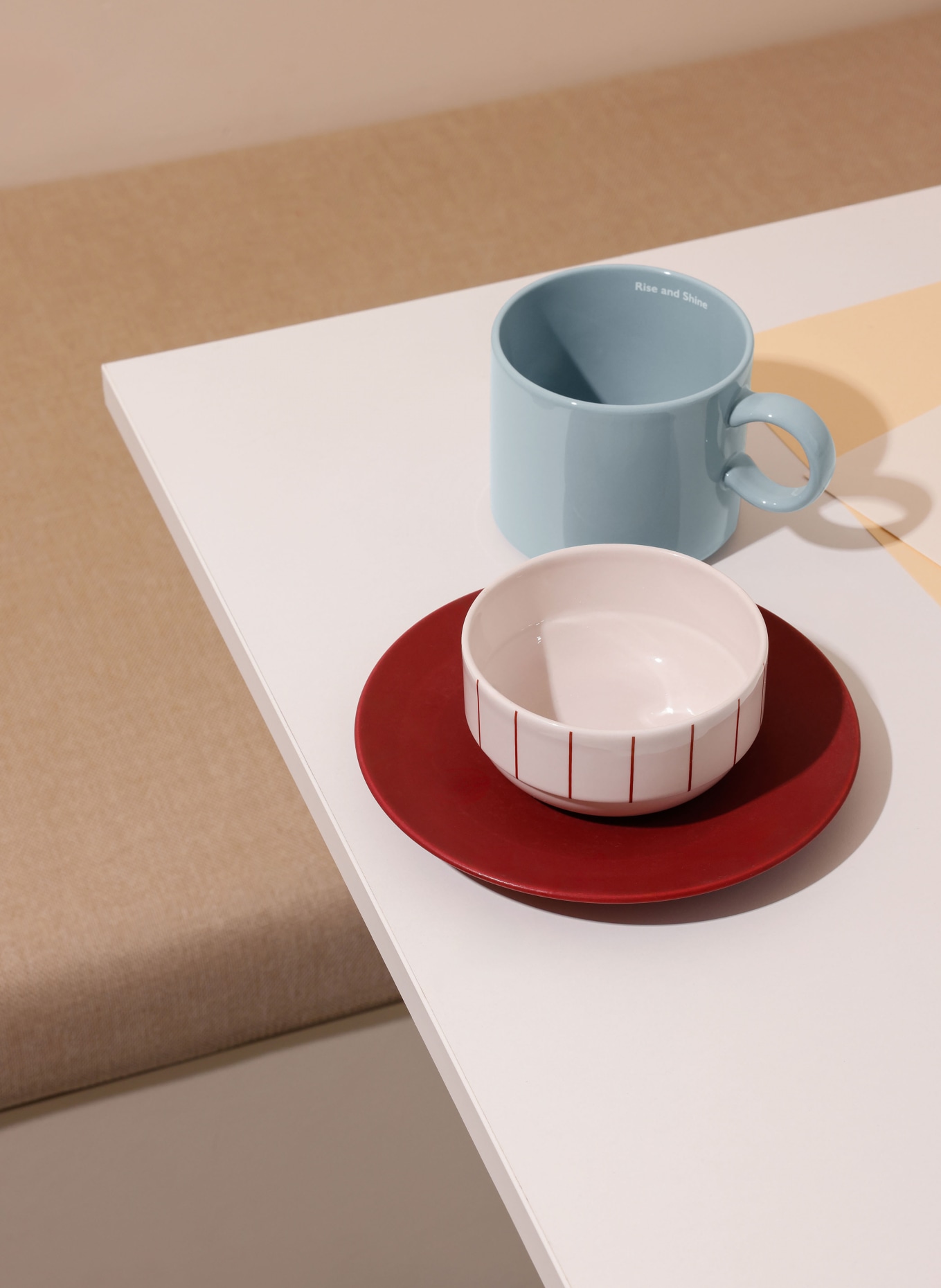 DESIGN LETTERS Henkelbecher NORDIC JUMBO: BLAUGRAU
