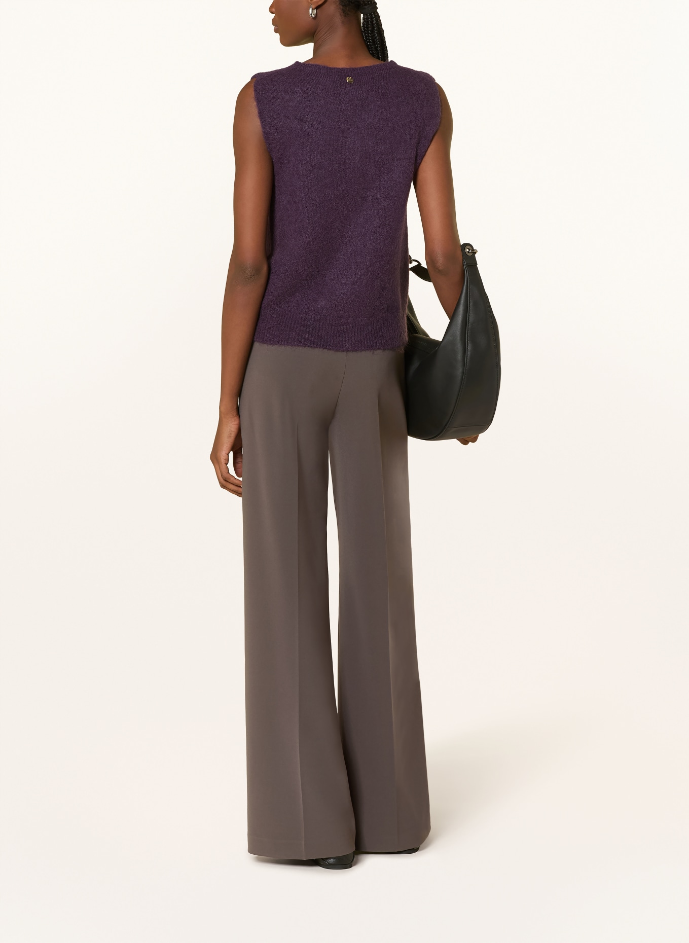 Rich & Royal Knit vest: PURPLE