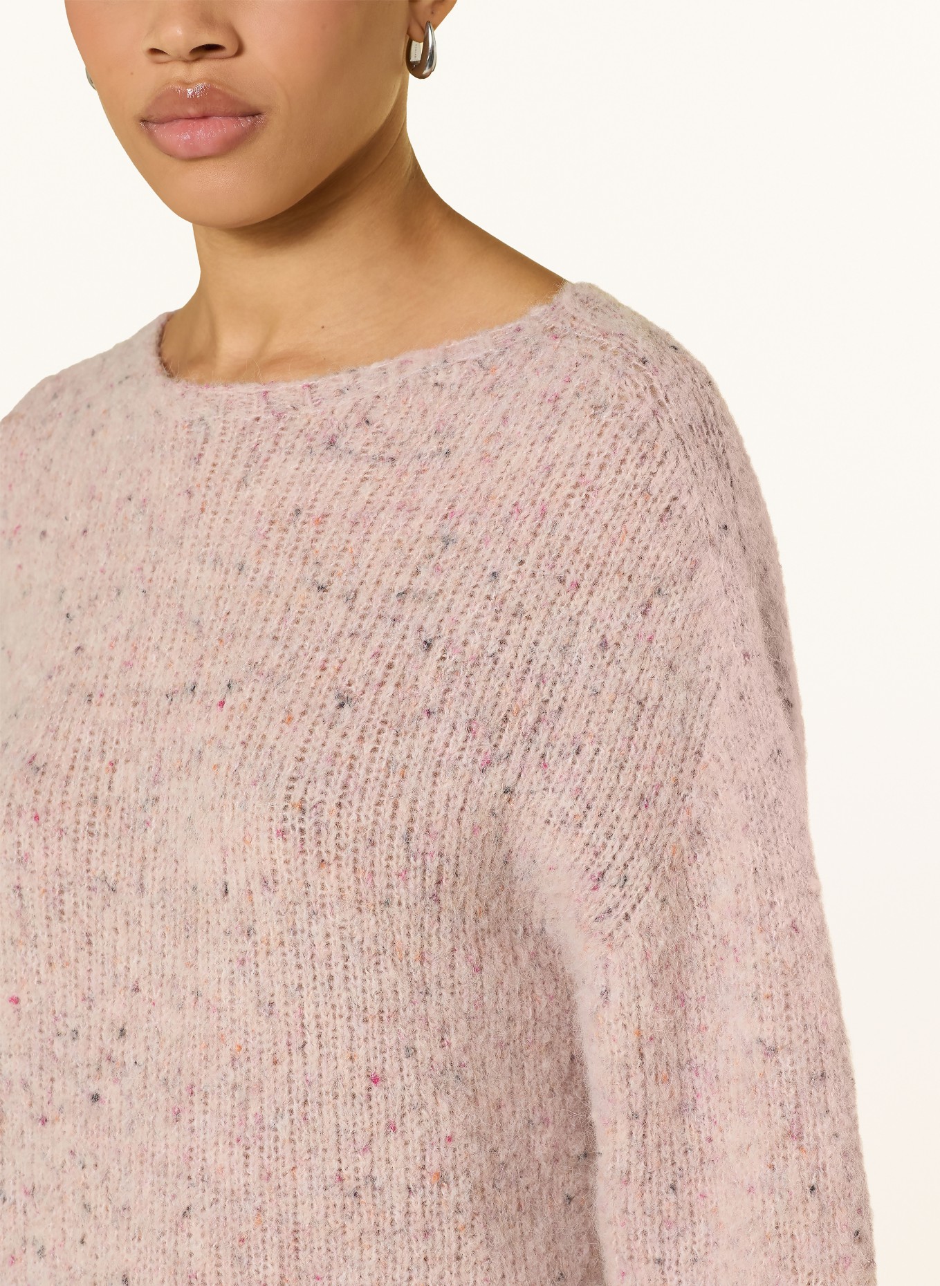 Rich & Royal Trui met alpaca: ROSÉ / ROZE / ORANJE
