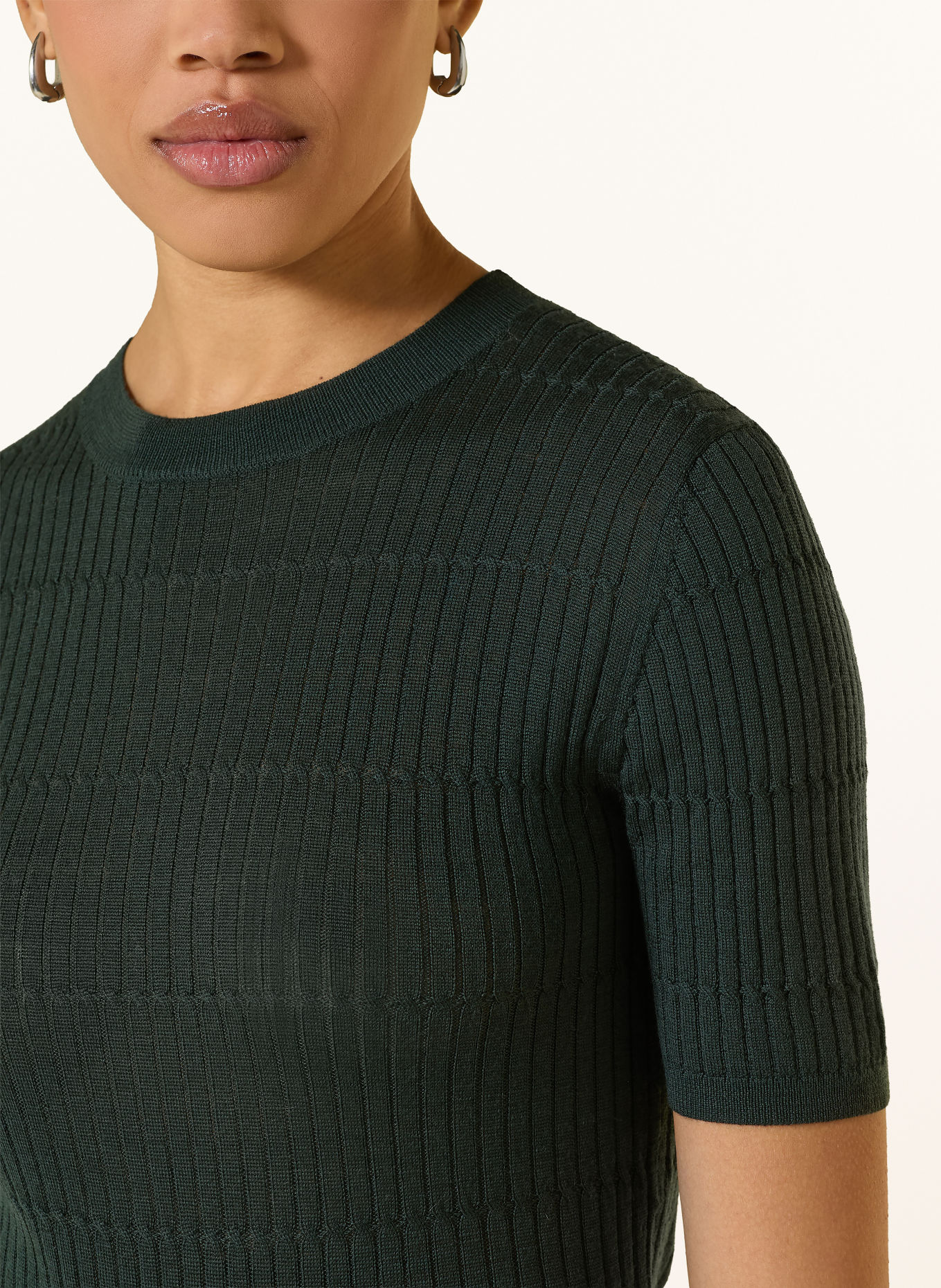 Rich & Royal Knit shirt: DARK GREEN
