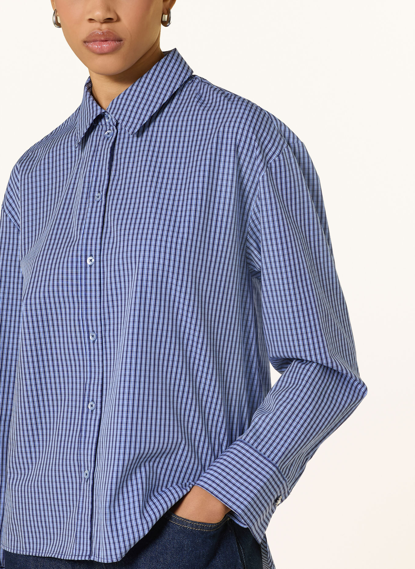 Rich & Royal Chemisier: BLEU FONCÉ / BLEU CLAIR / BLANC