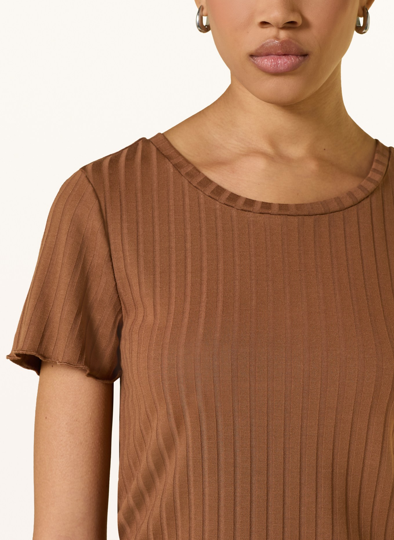 Rich & Royal T-shirt: COGNAC