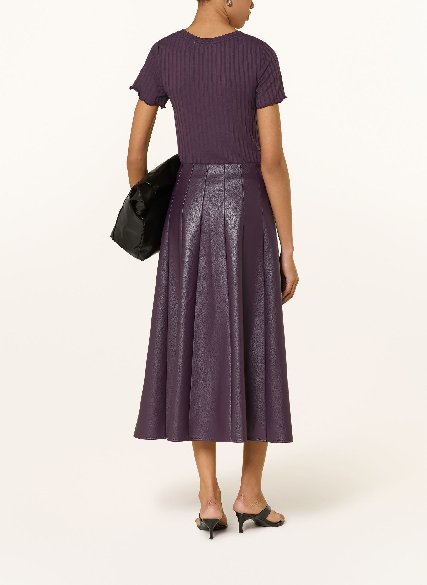 Rich & Royal T-shirt: LILAS FONCÉ