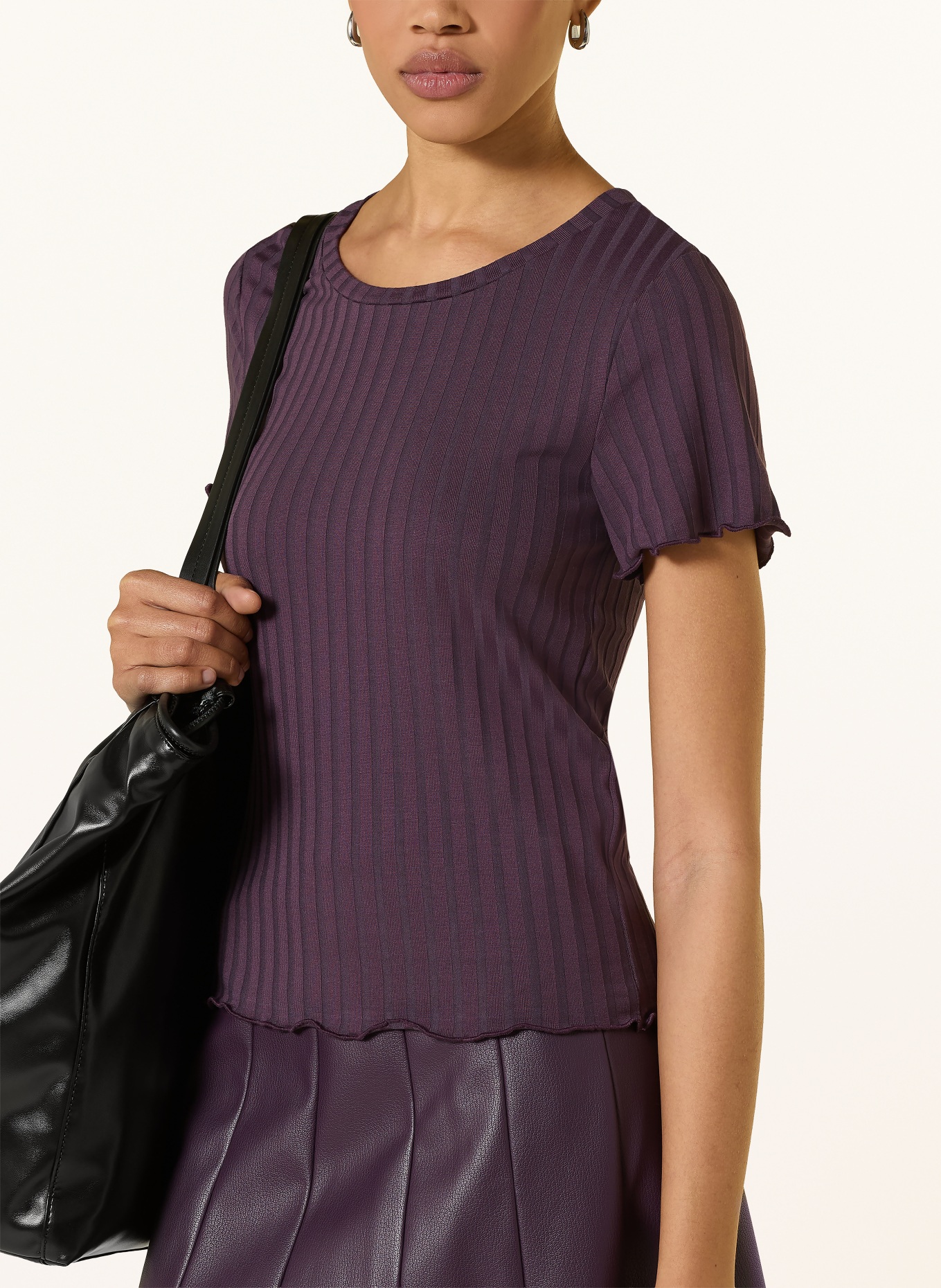 Rich & Royal T-shirt: LILAS FONCÉ