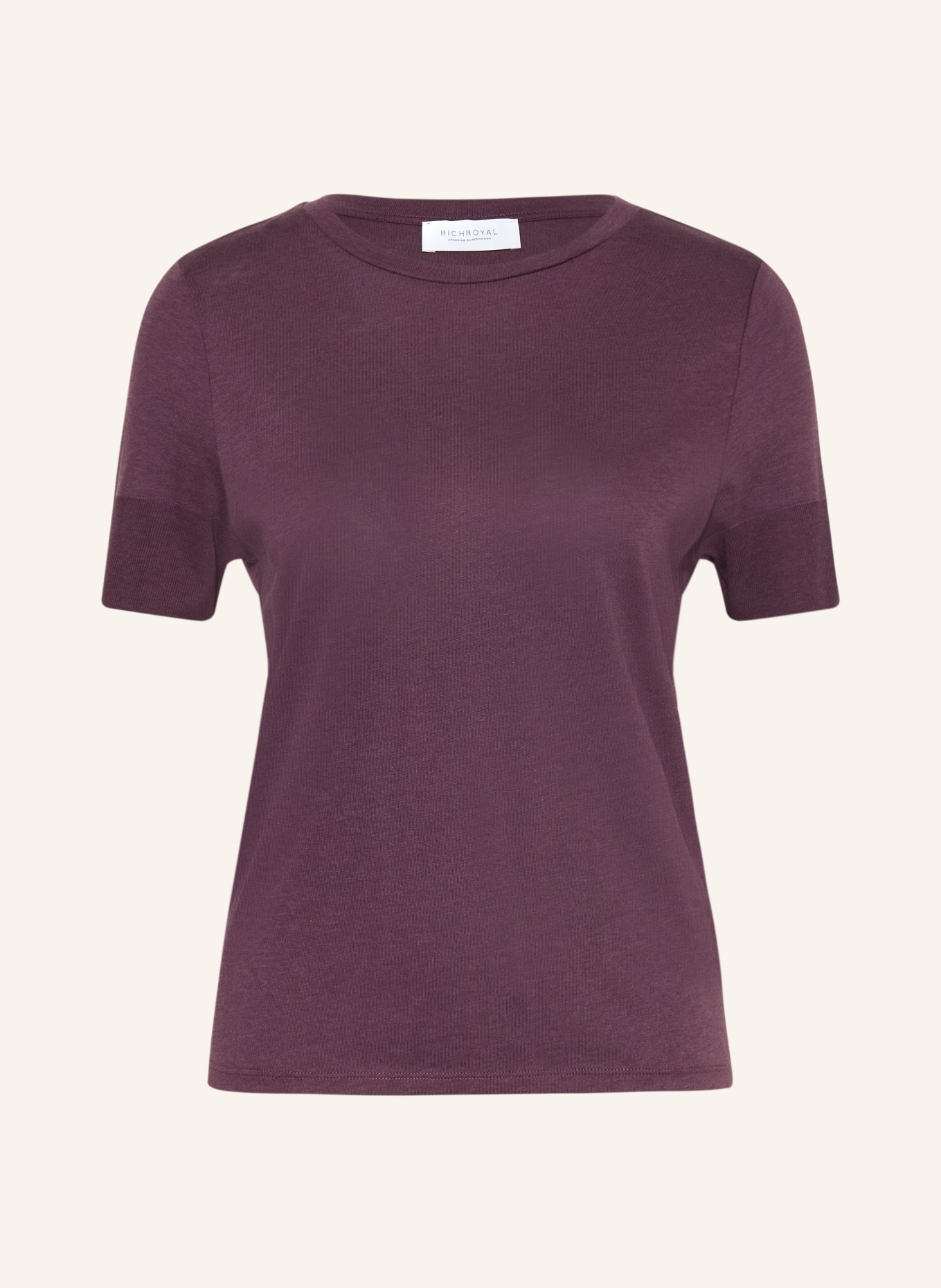 Rich & Royal T-Shirt: DUNKELLILA
