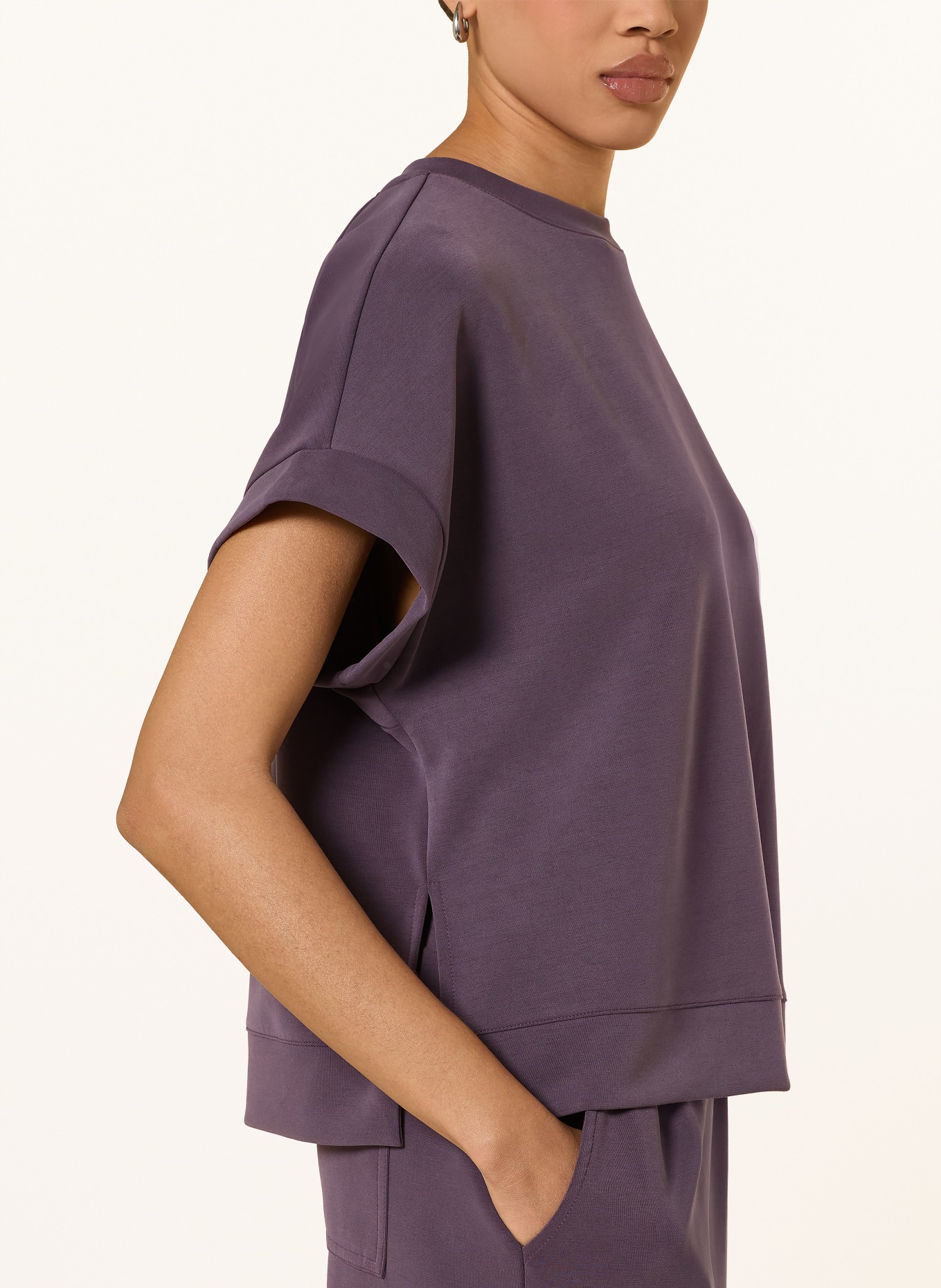 Rich & Royal T-shirt: LILAS FONCÉ